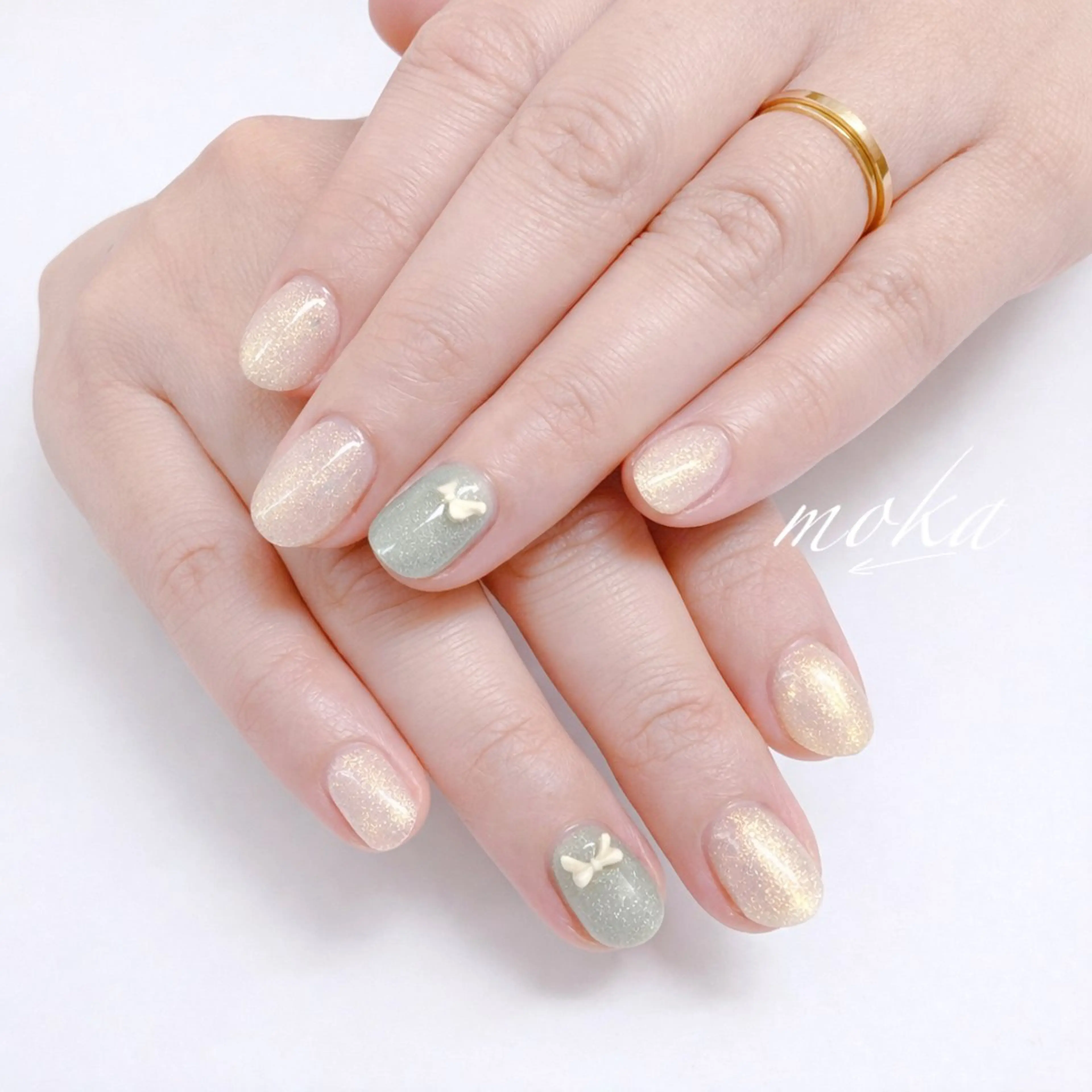 ネイル 胡蝶蘭レディースサロ ンNailMOKAのネイルデザイン