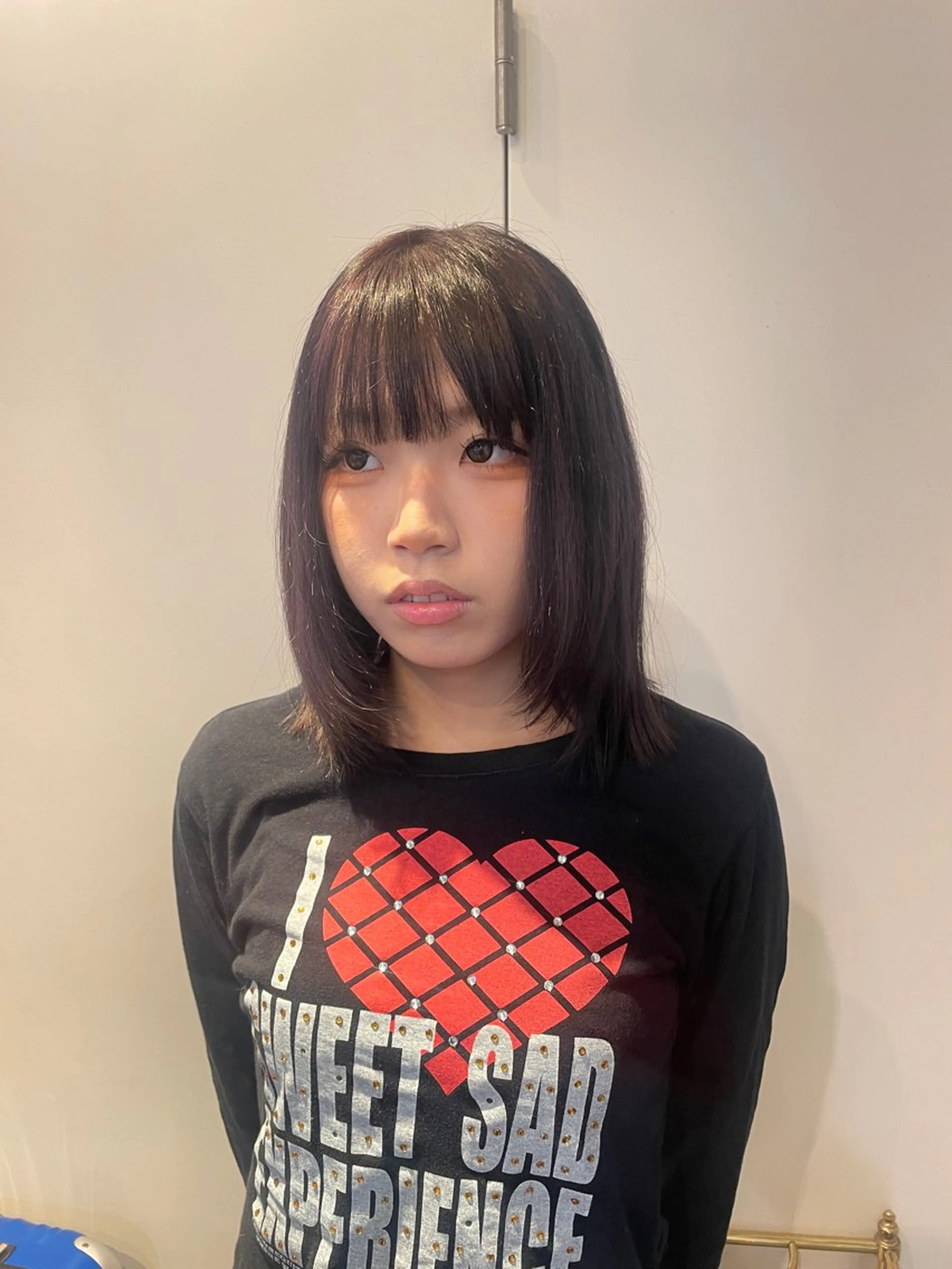 ショート カラー RIN／韓国ヘア レイヤーカットのヘアスタイル