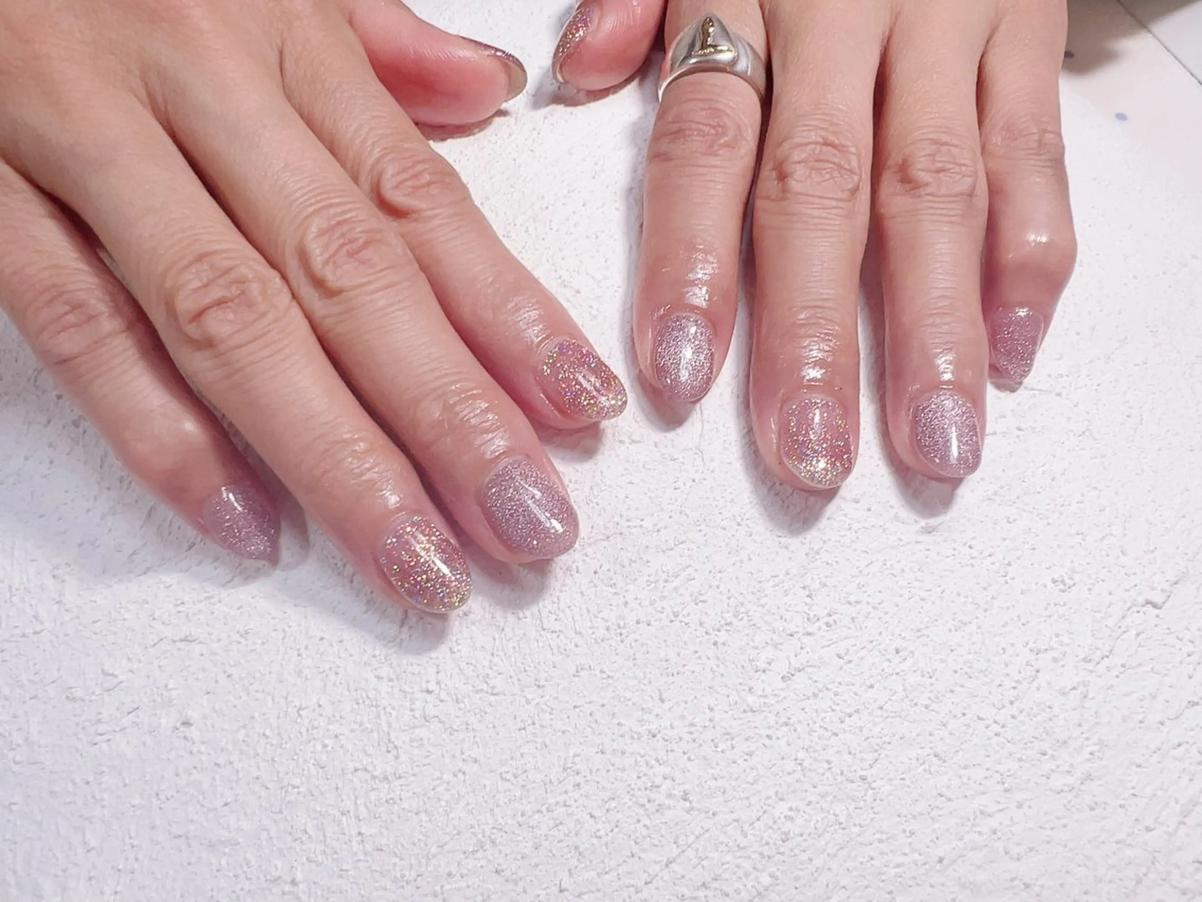 ネイル フラッシュネイル ジェルネイル マグネットネイル Regaro i.sのネイルデザイン