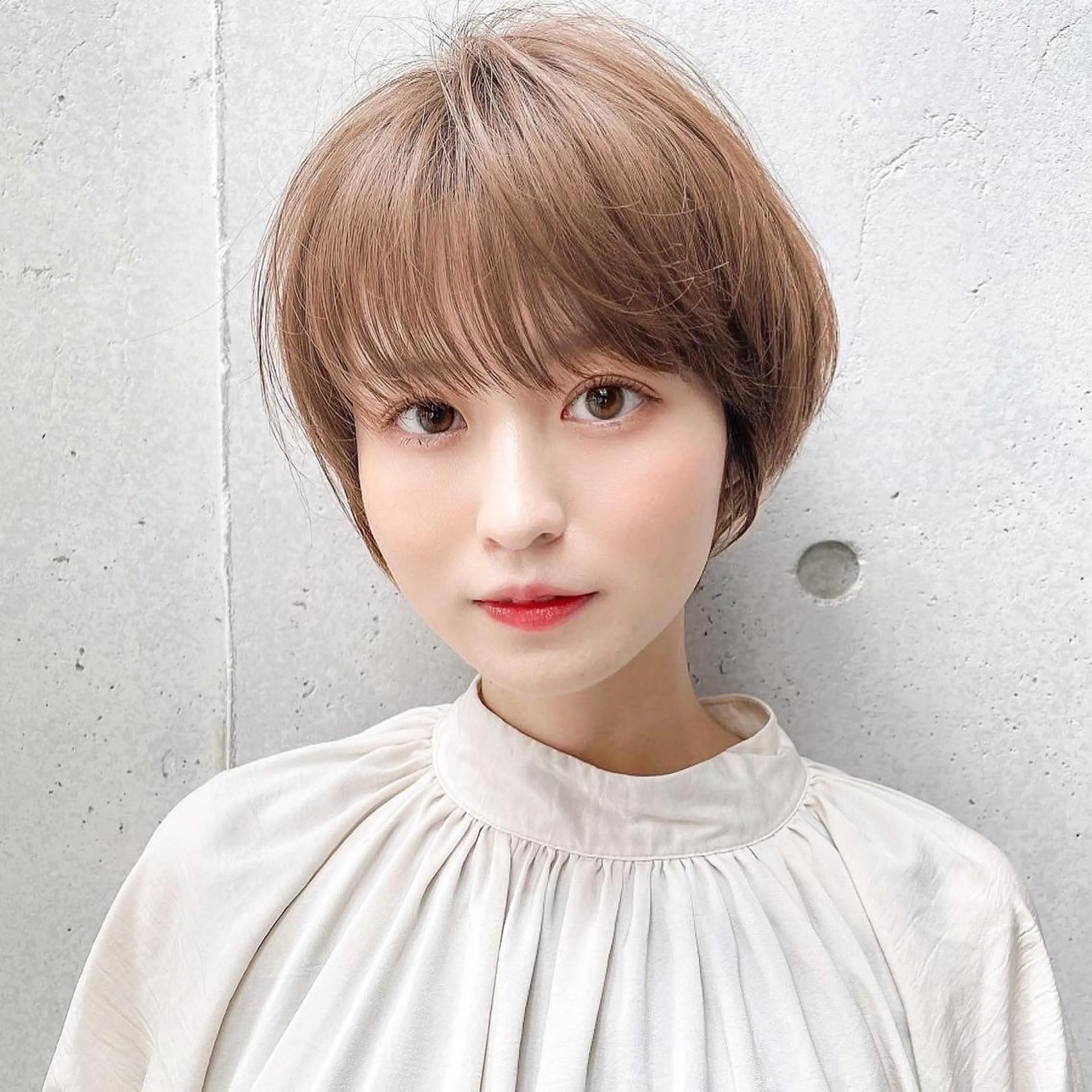 ショート カラー 宮本 聖希のヘアスタイル