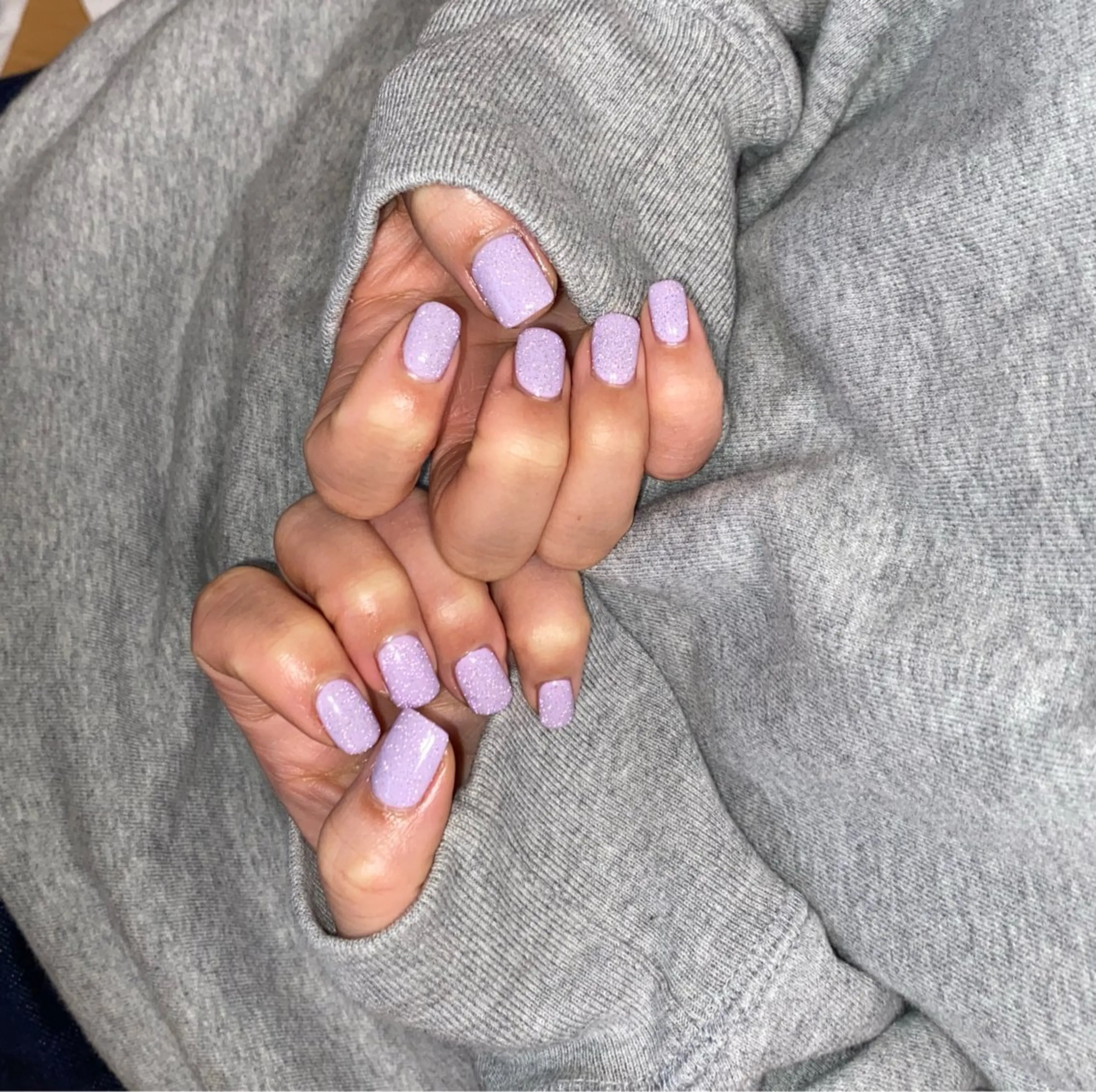 ネイル フラッシュネイル パープル ハンドネイル 毛穴・美肌専門 〜ﾛｰｽﾞﾄﾞﾒ〜のエステ・リラクイメージ