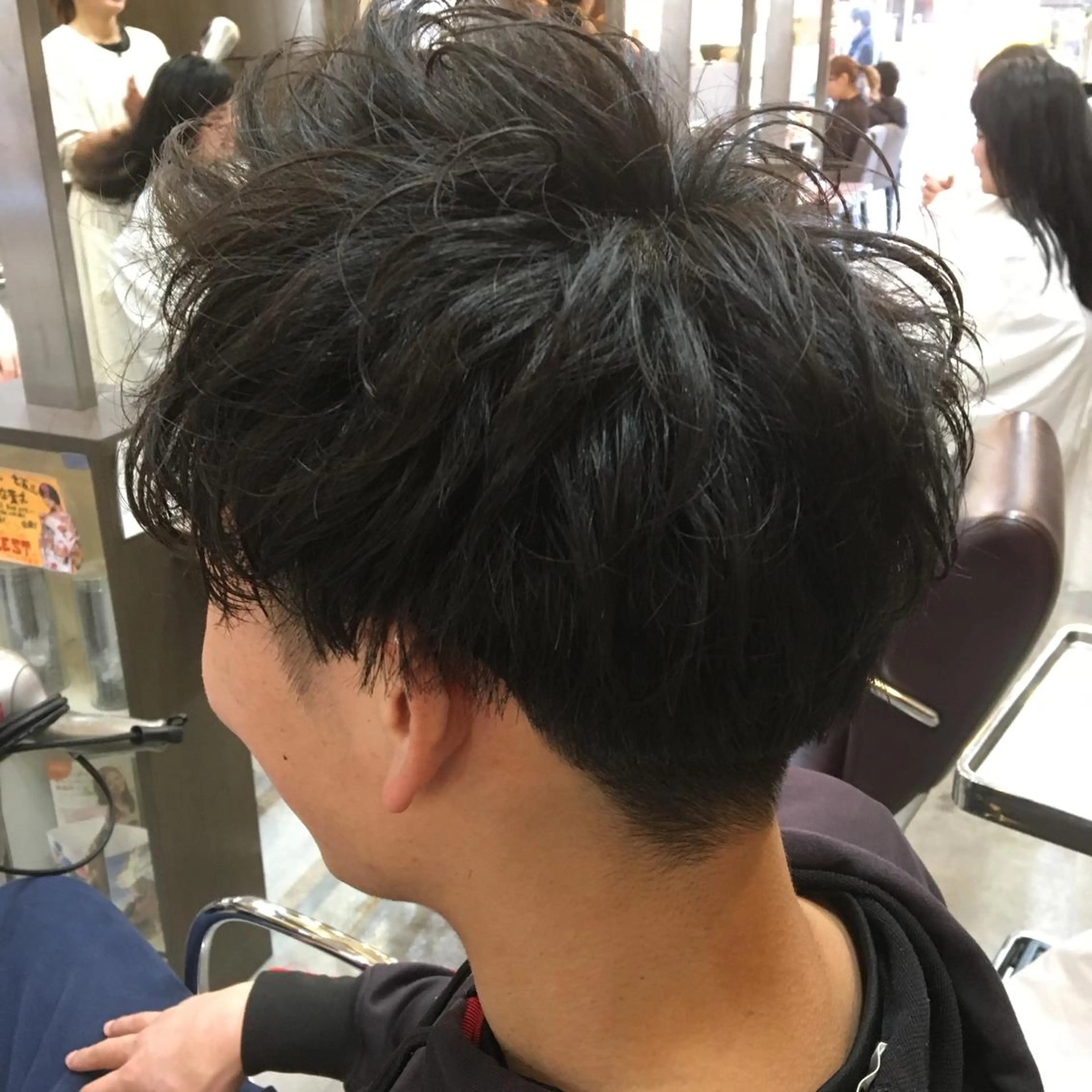 メンズカット+ナチュラルパーマ(スパイラル含め)の写真