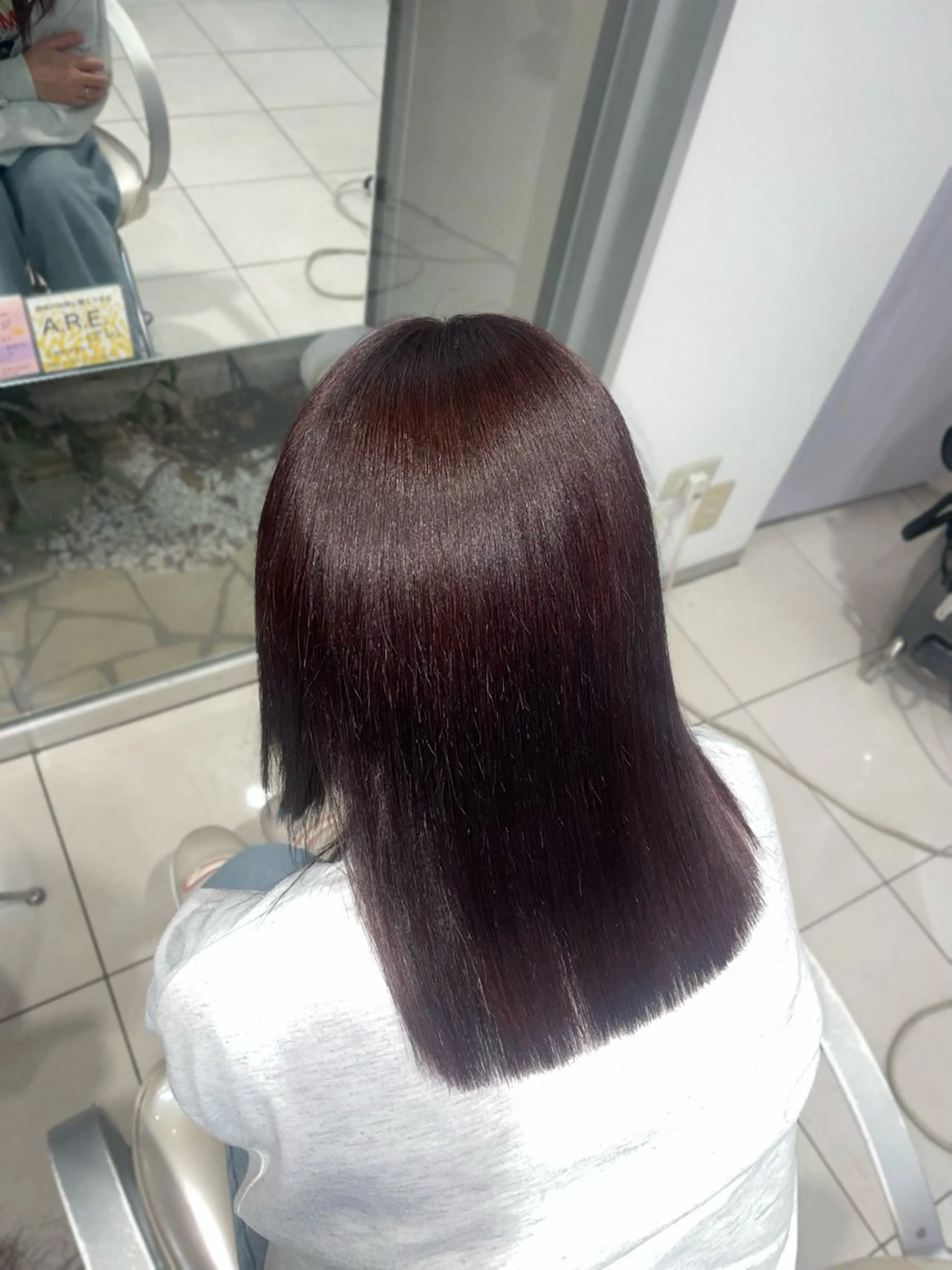 ミディアム カラー 盛れる韓国ヘア🩰/ 透明感カラー/華のヘアスタイル