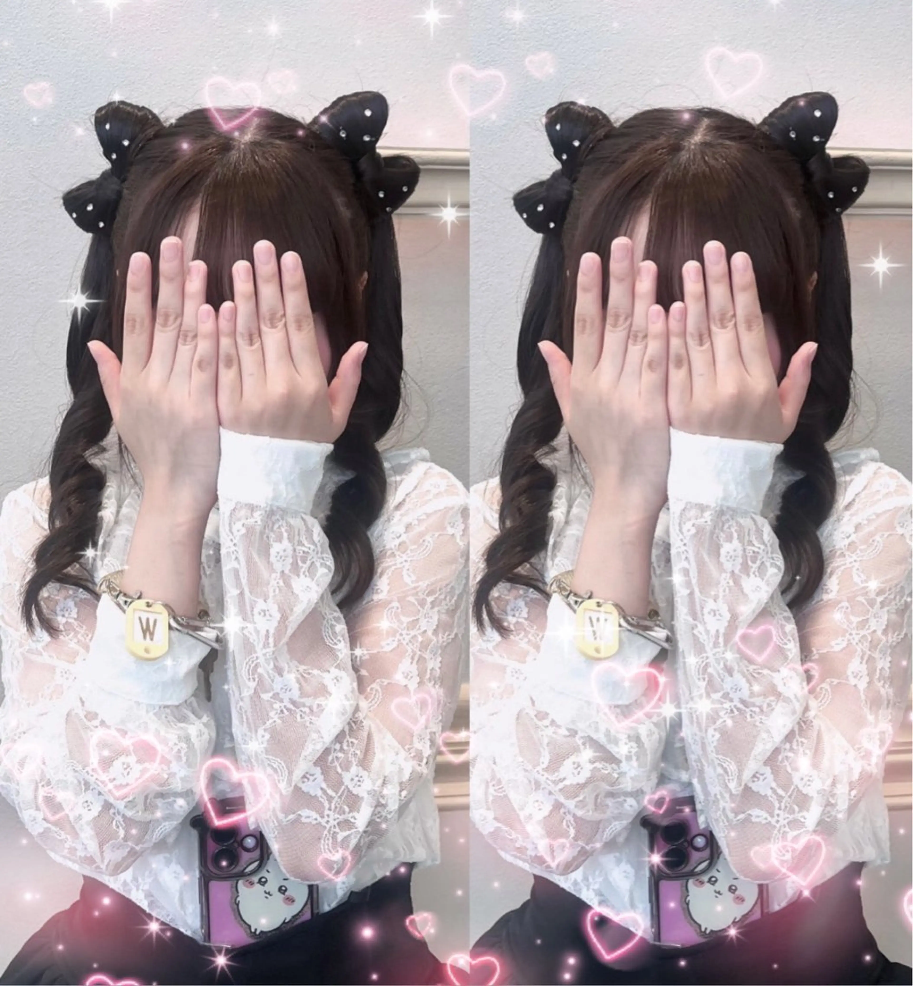 【❕土日祝限定❕】꒰ঌヘアメ系ヘアアレンジ໒꒱𓂃𓈒𓏸 🎀オタ活 ライブ イベント前にぜひ♡🎀の写真