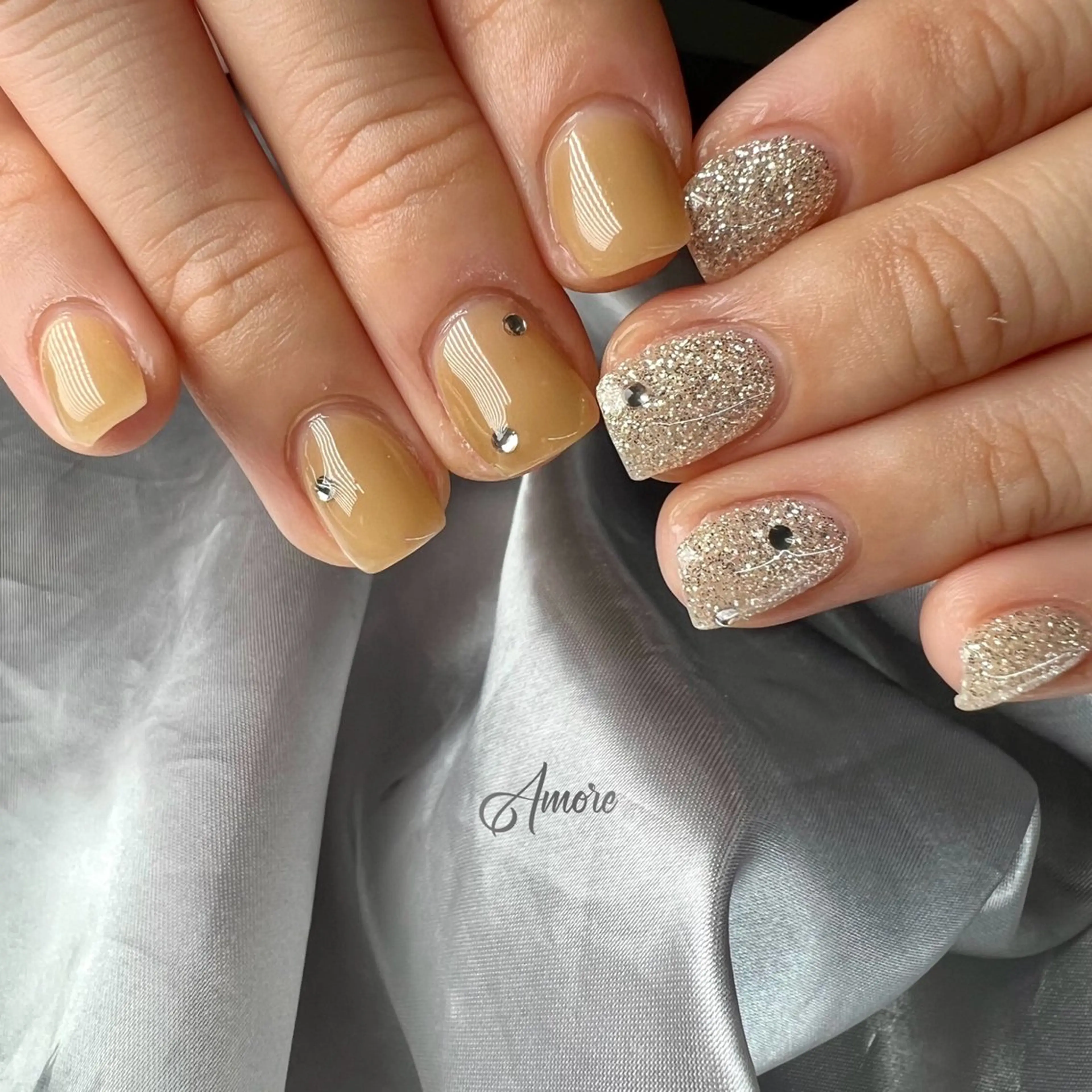 ネイル ジェルネイル 韓国ネイル パラジェル You kyehwaのネイルデザイン