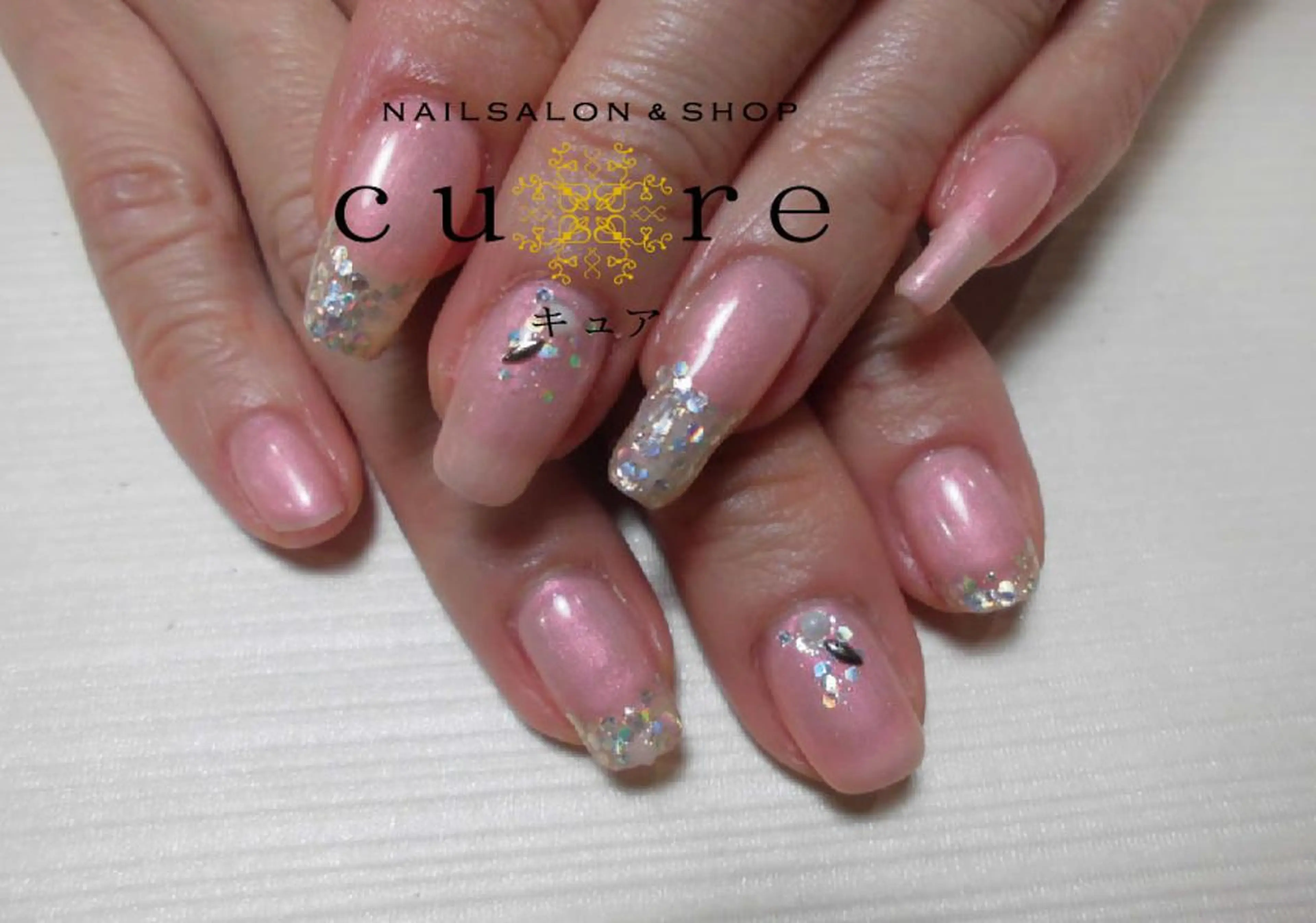 ミディアム ネイル ネイルサロン Cureのネイルデザイン