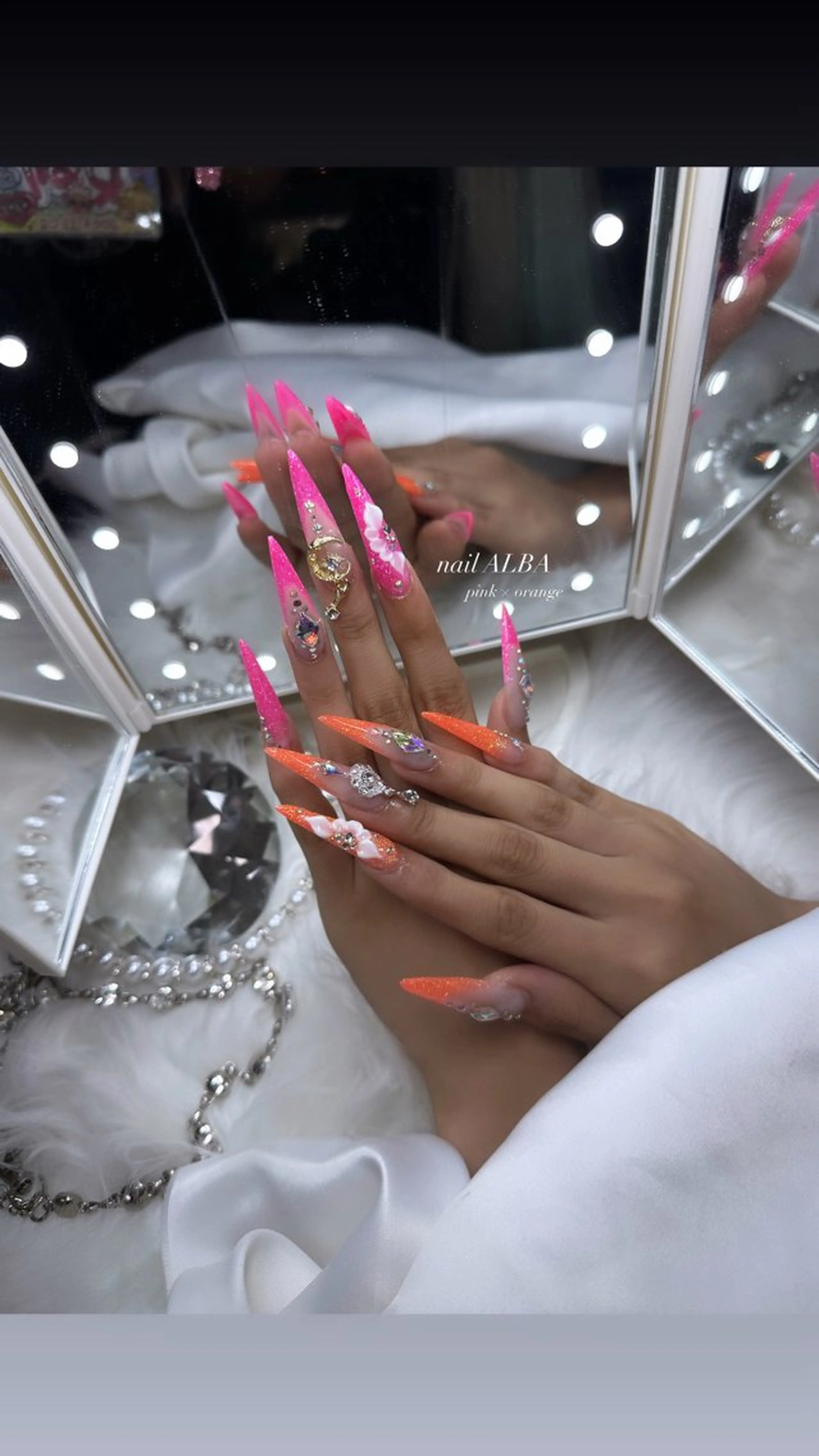 ネイル 加納 莉音のネイルデザイン