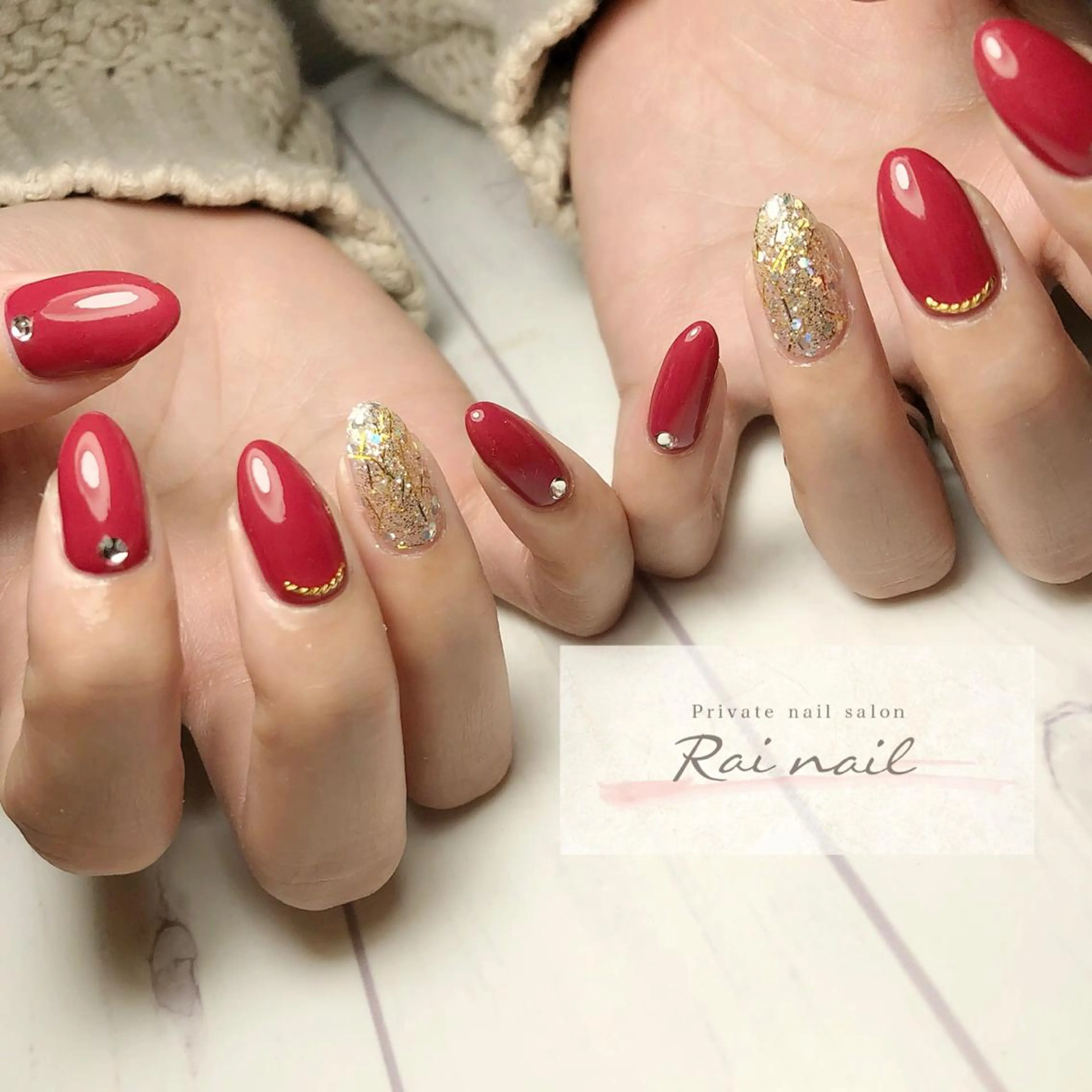 ネイル ハンドネイル Rai nail_ Risaのネイルデザイン