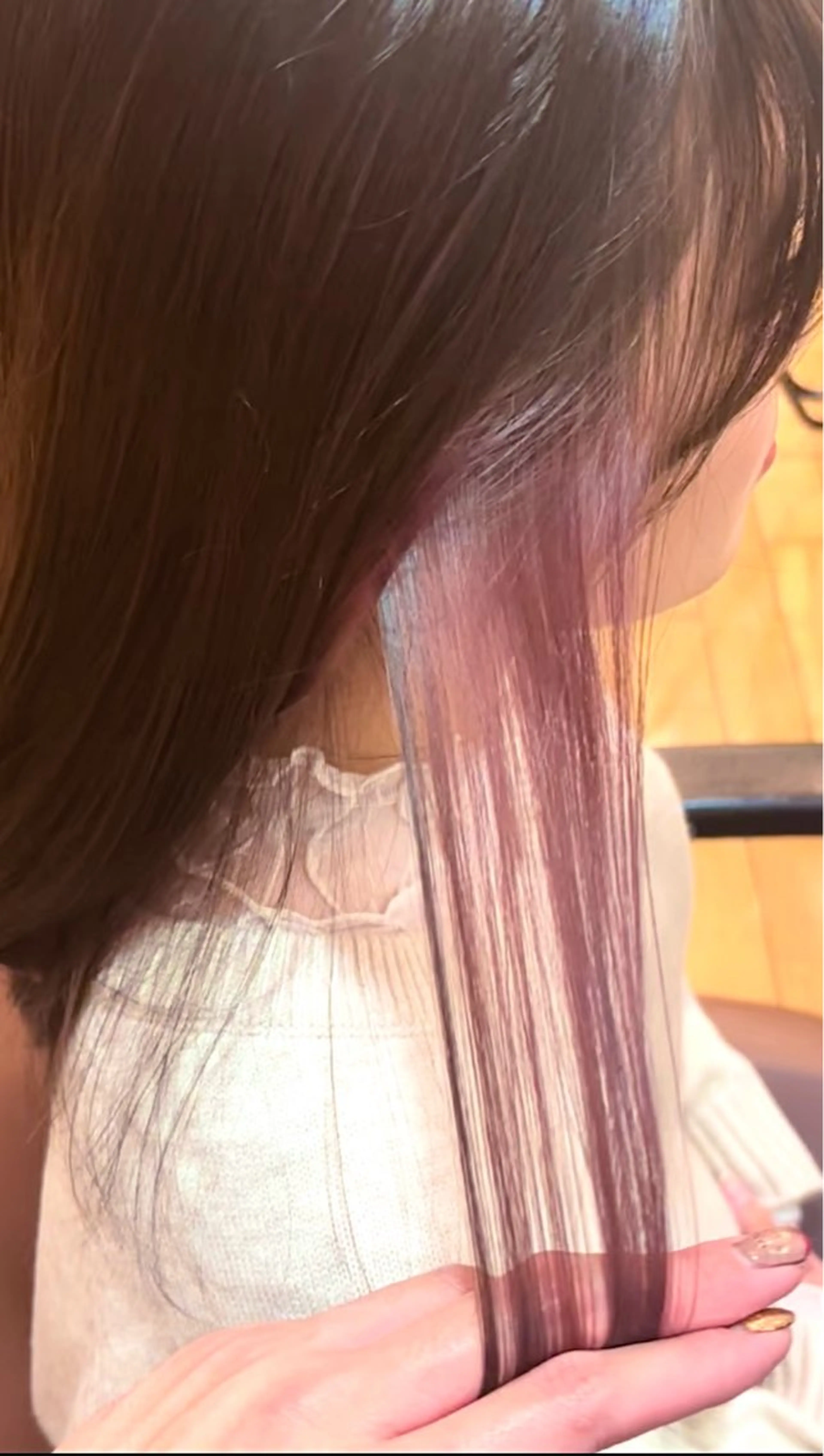 ロング カラー ベージュカラー ブロンド ピンクカラー ヘアカラー 似合わせ難民お任せ /レイヤー/涌井一光のヘアスタイル