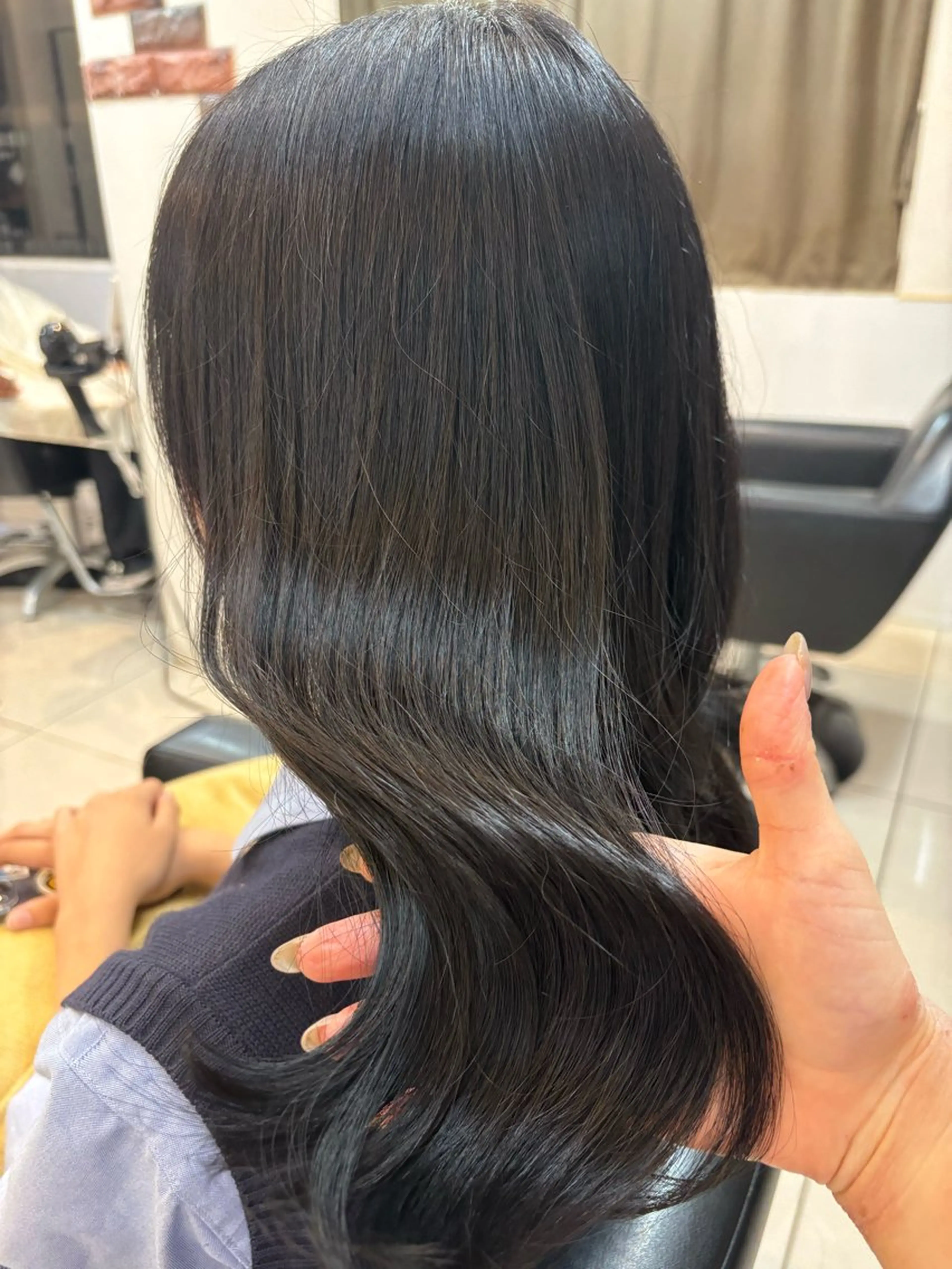 ロング カラー ヘアカラー トリートメント Riko 🎀🍪のヘアスタイル