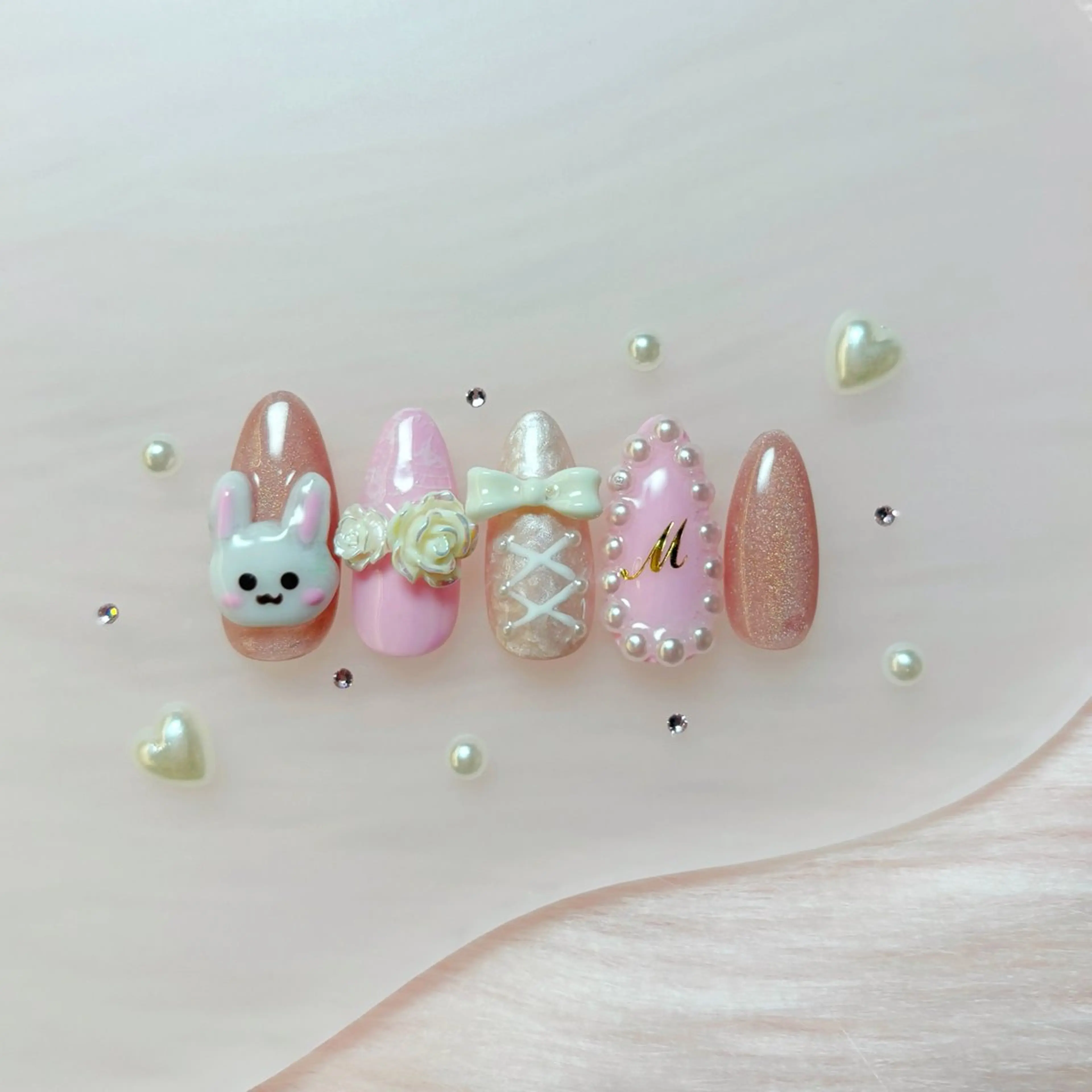 ショート watanabe miyuuのネイルデザイン