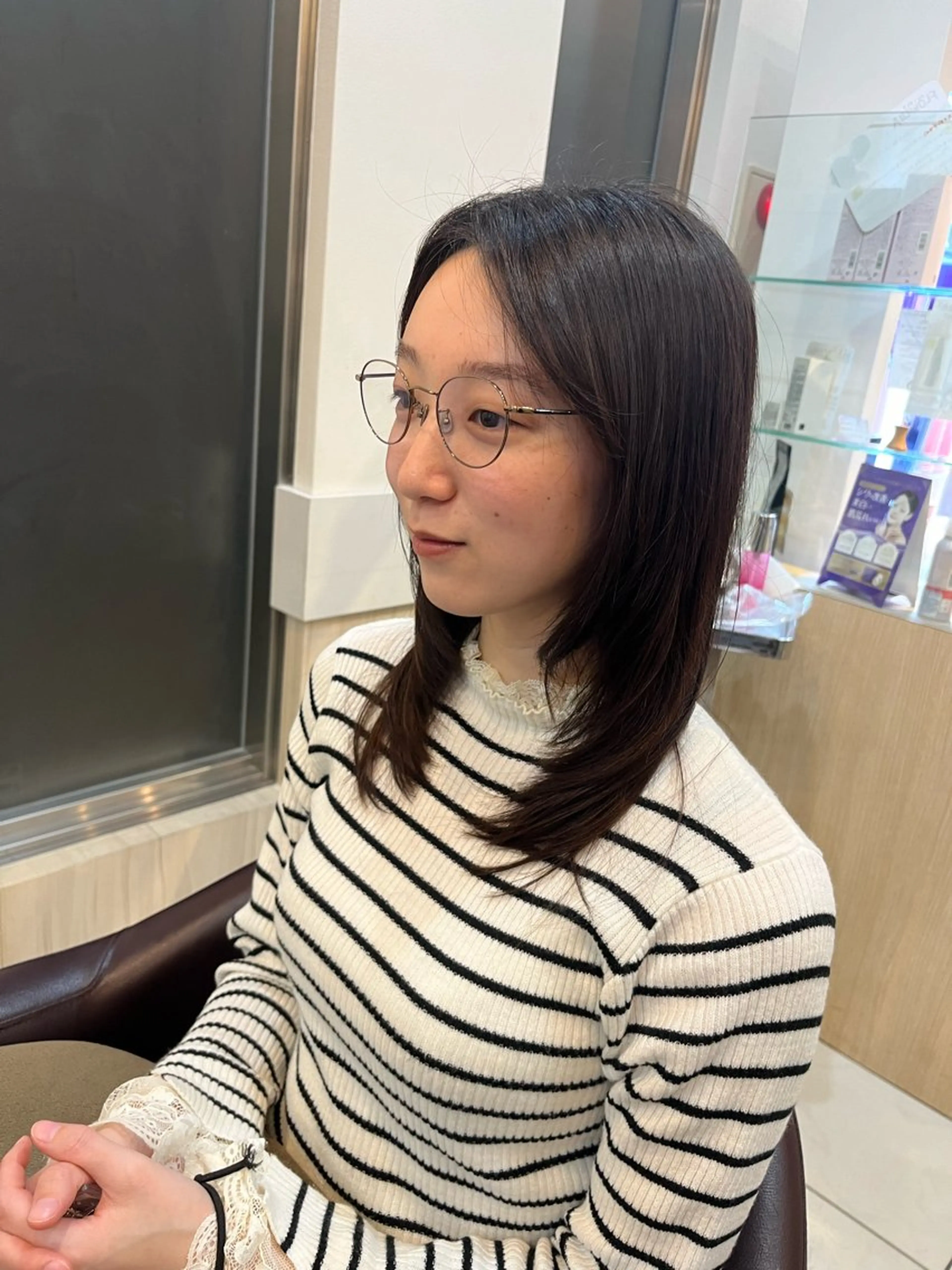 セミロング パーマ カット トータルビューティー K:R鶴川のヘアスタイル