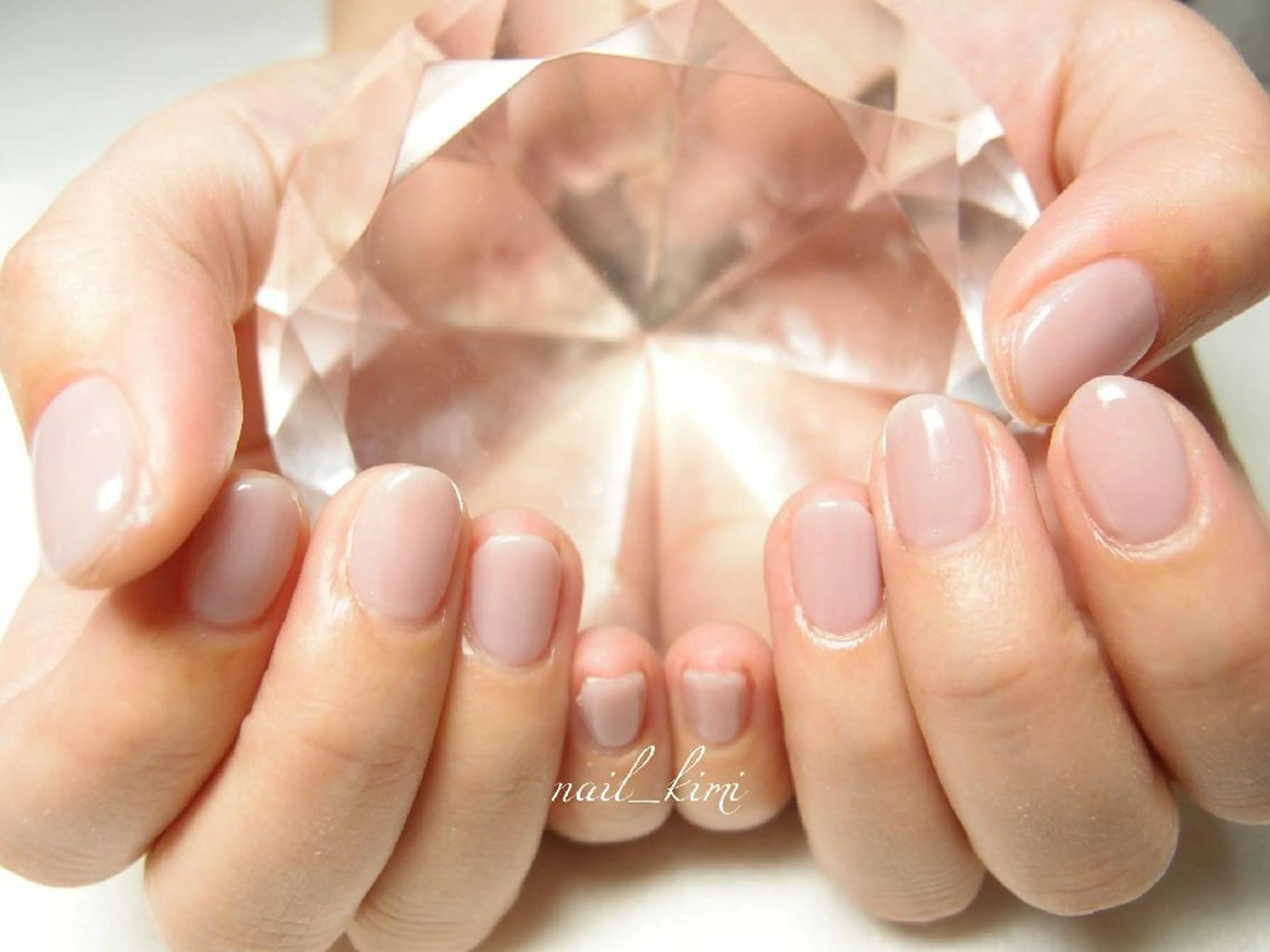 ネイル ワンカラーネイル ConneQt所属・ETHOSENSE. kimikaのネイルデザイン