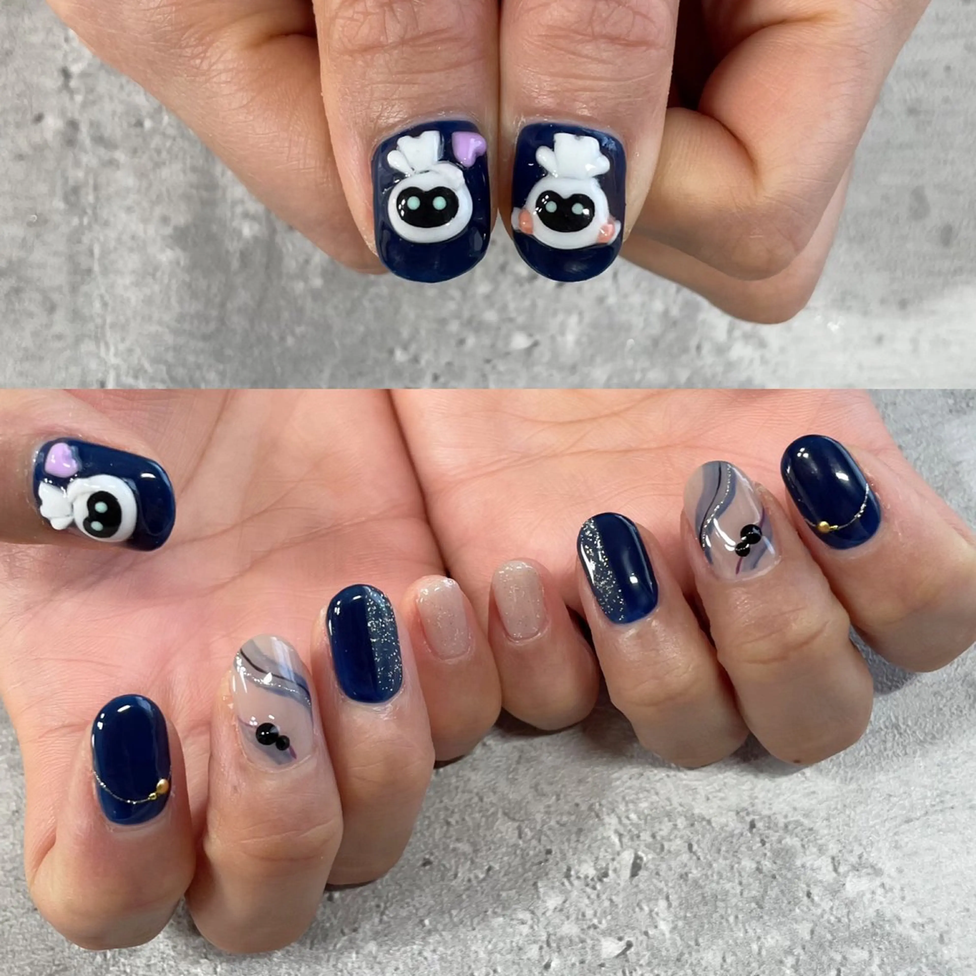 ネイル 東 千夏のネイルデザイン