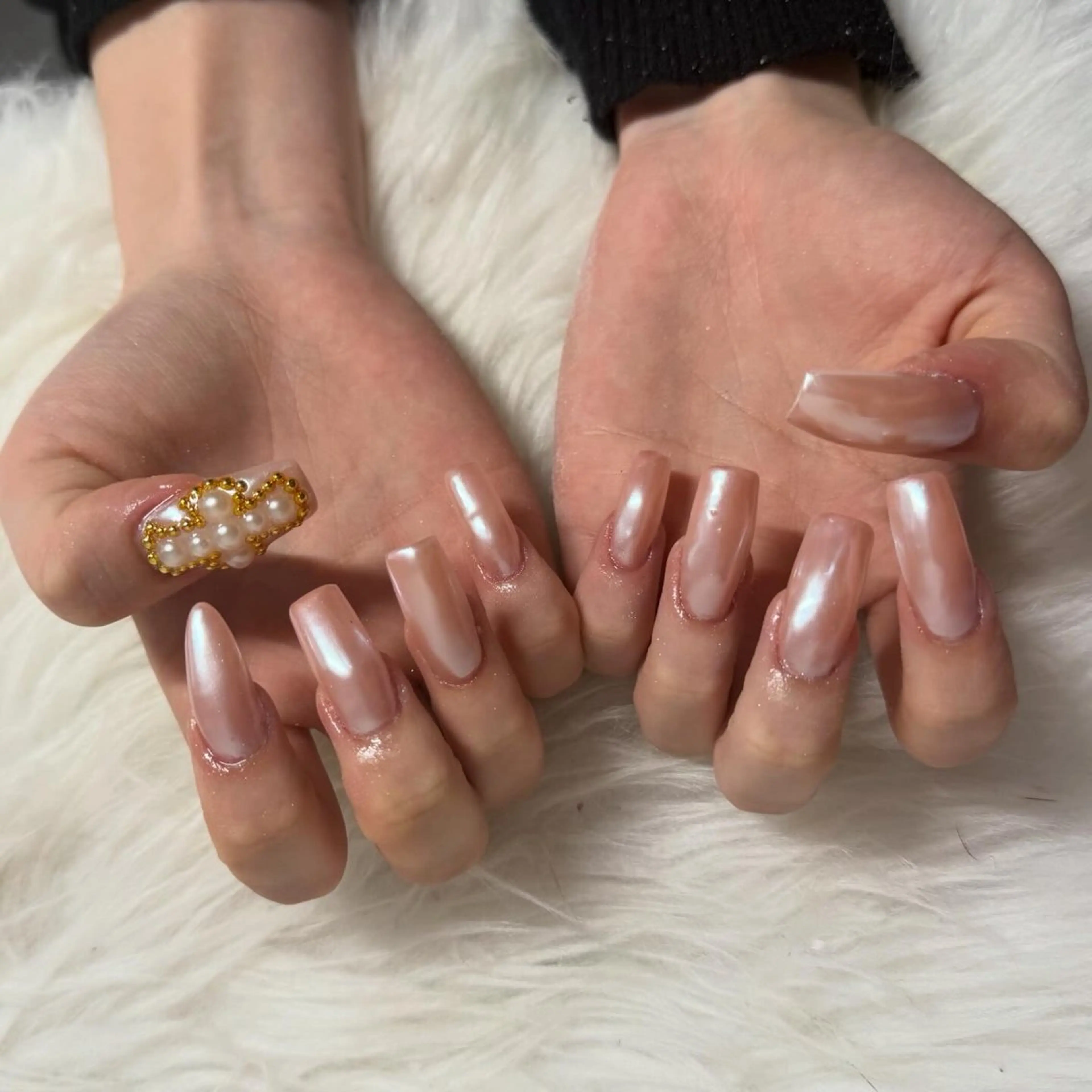 ロング ハンドネイル mao .のネイルデザイン