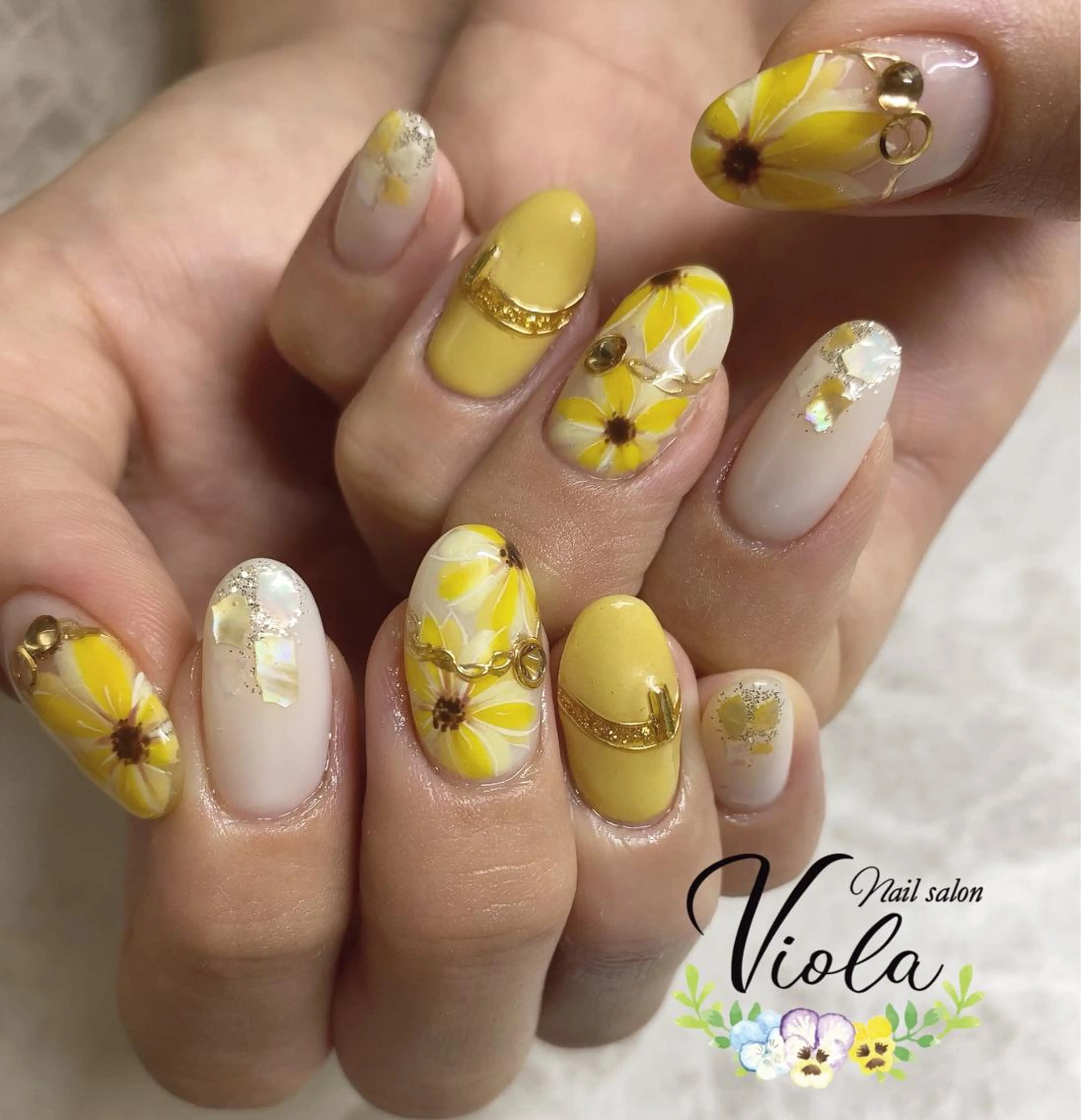 ネイル ハンドネイル Nailsalon Viola所属・ネイルサロン Violaのネイルデザイン