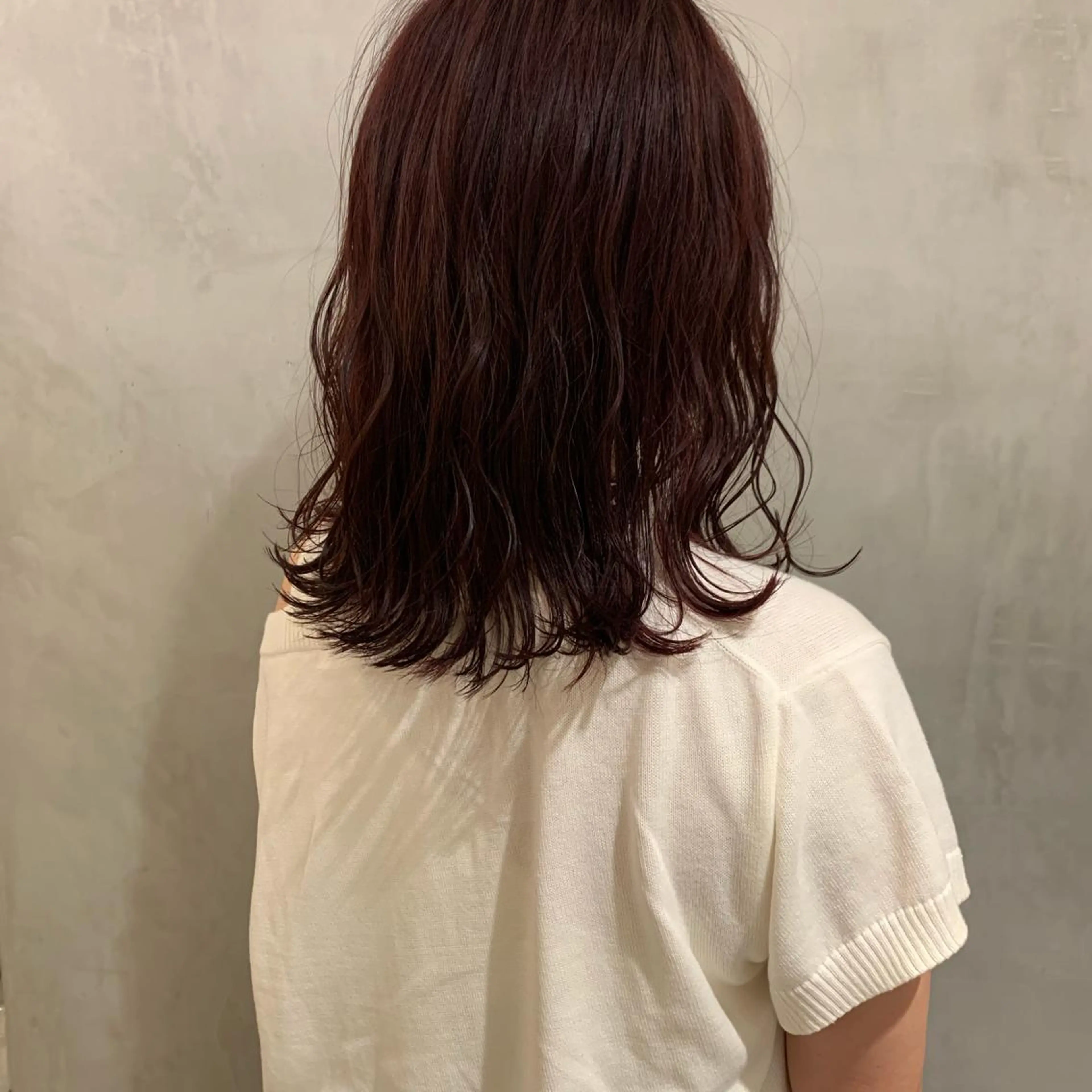 セミロング カラー カット ヘアカラー トリートメント アンニュイヘア🪽 ayumiのヘアスタイル