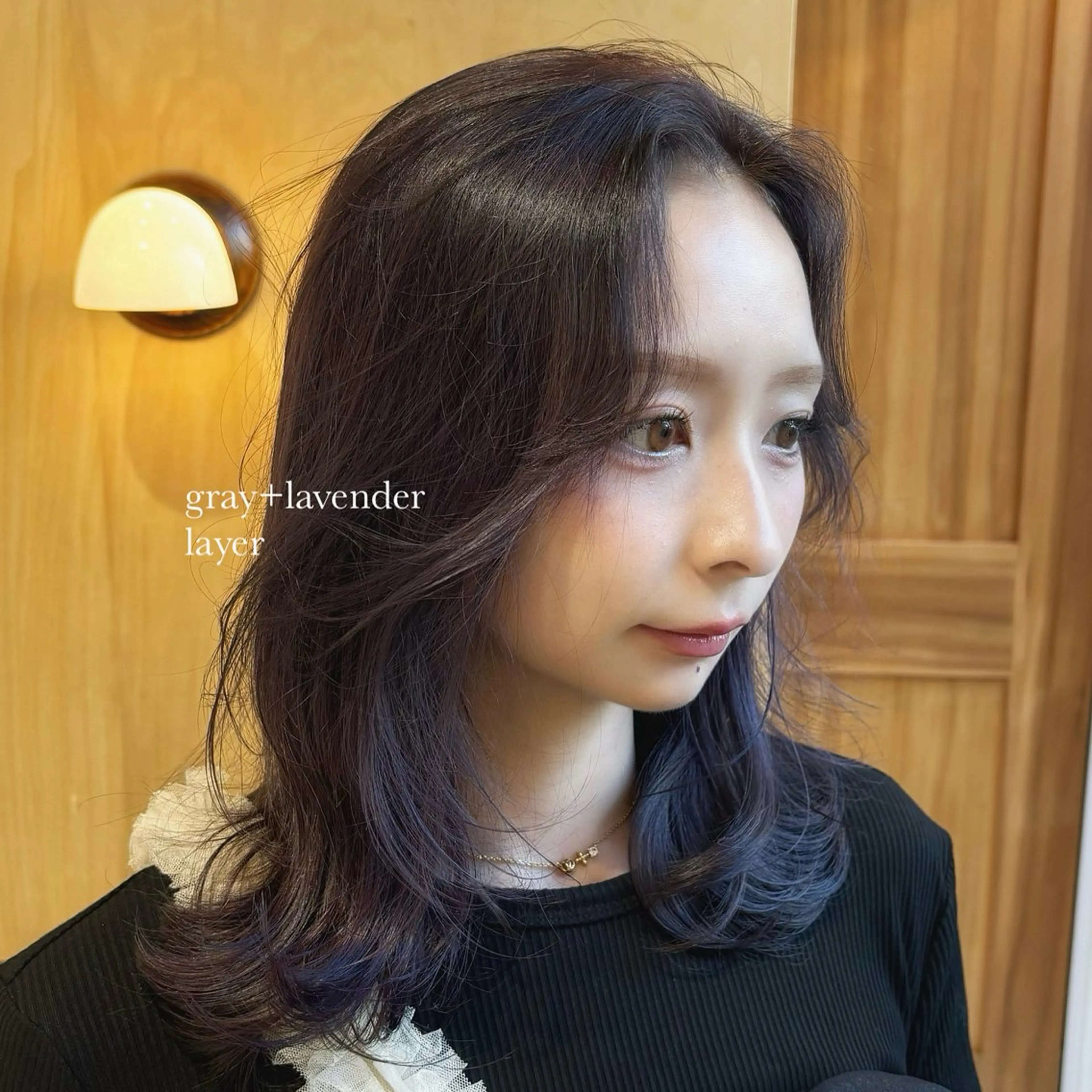 ミディアム カラー カット ヘアカラー トリートメント 🌈艶ハイトーン🌈 心を込めます🤝涼介のヘアスタイル