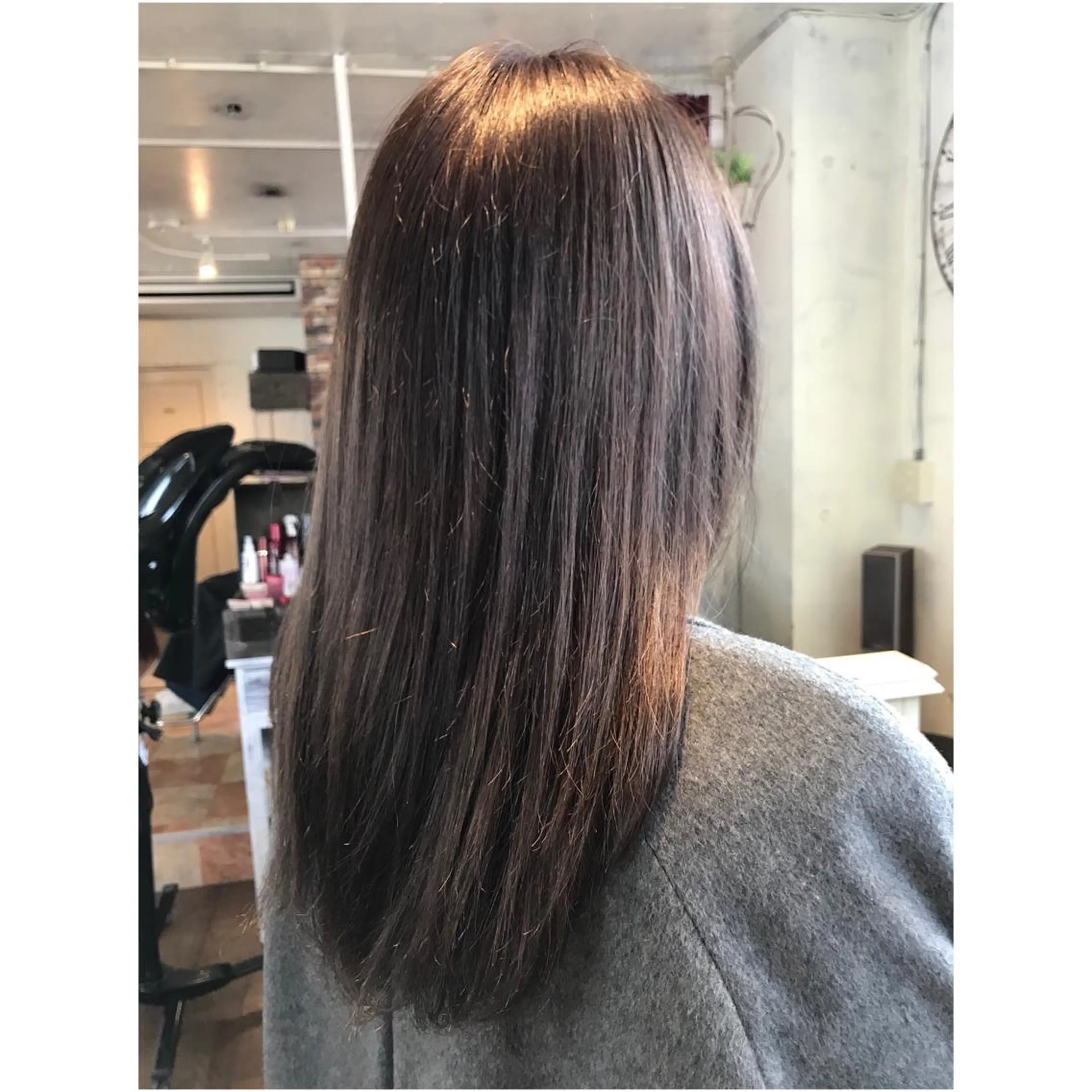 セミロング カラー アッシュ 透明感カラー ラベンダーカラー ラベンダーアッシュ corona hairdesign KAZUE MAEDA所属・マエダ　カズエ🫶 coronahairのヘアスタイル