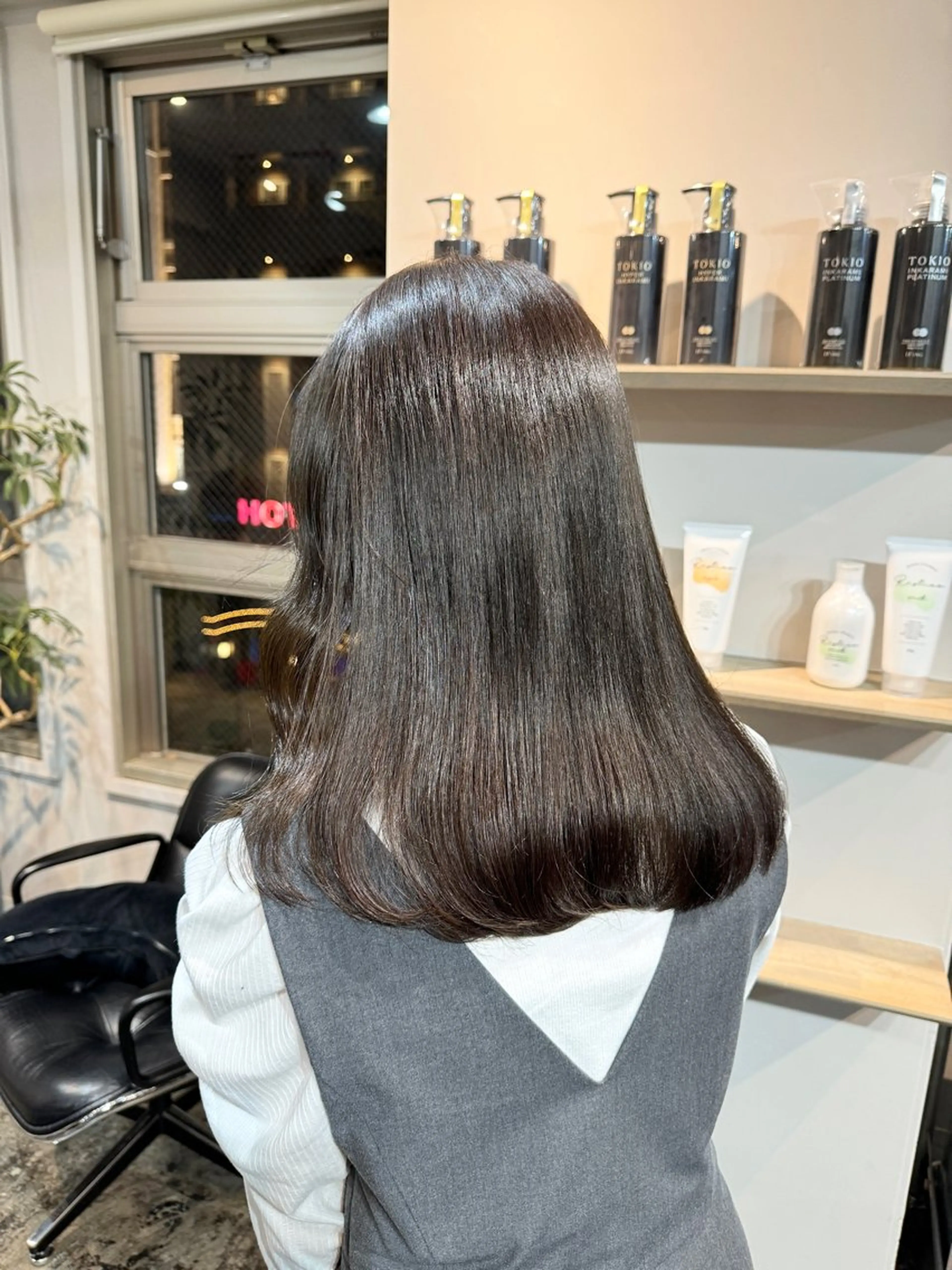 ロング 赤み消し/オリーブ /m a y aのヘアスタイル