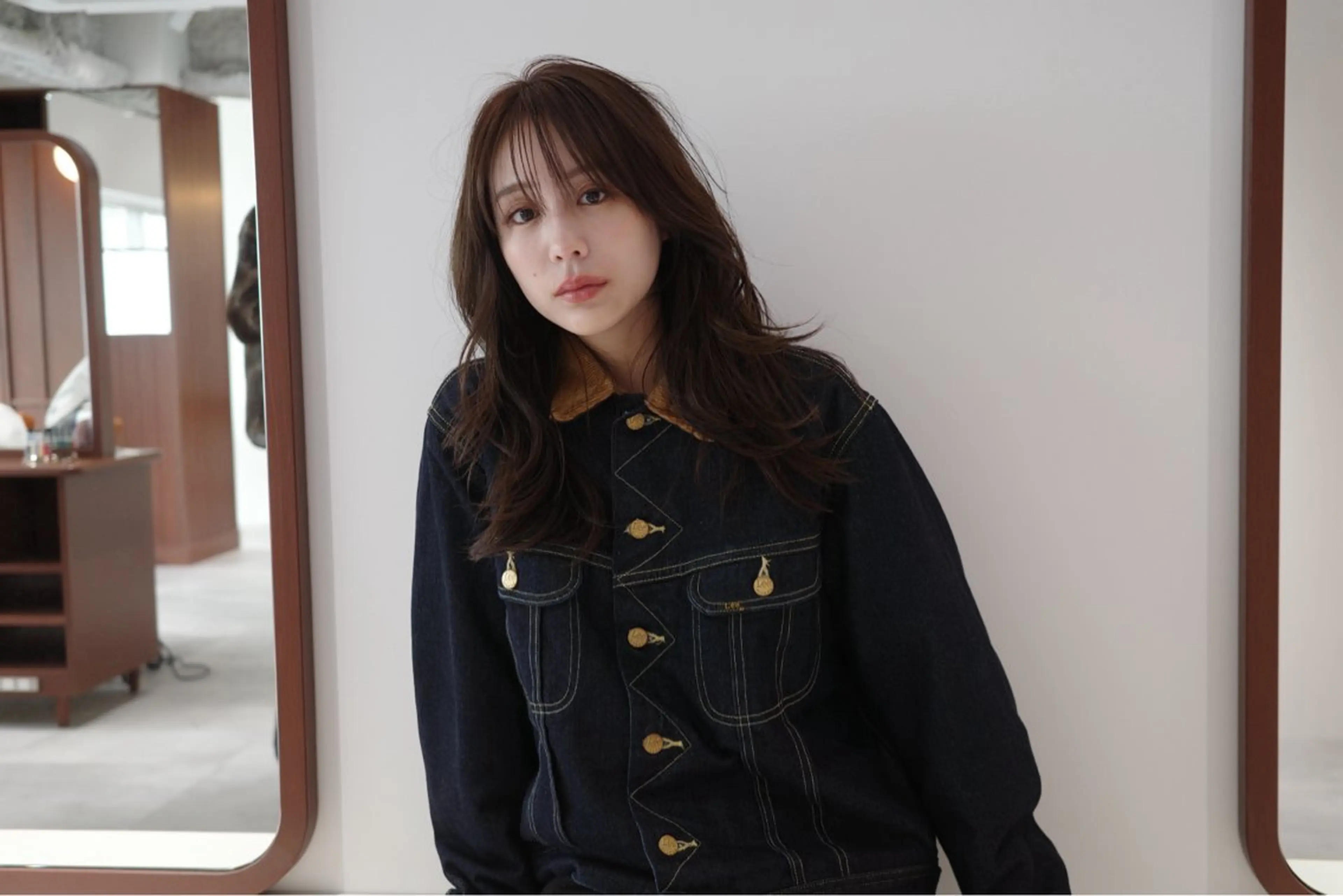 ミディアム カラー ショートボブ ミディアムレイヤー グレージュ ボブ 韓国風ヘア カット ヘアカラー トリートメント opus 店長大和 レイヤー/赤み消しのヘアスタイル