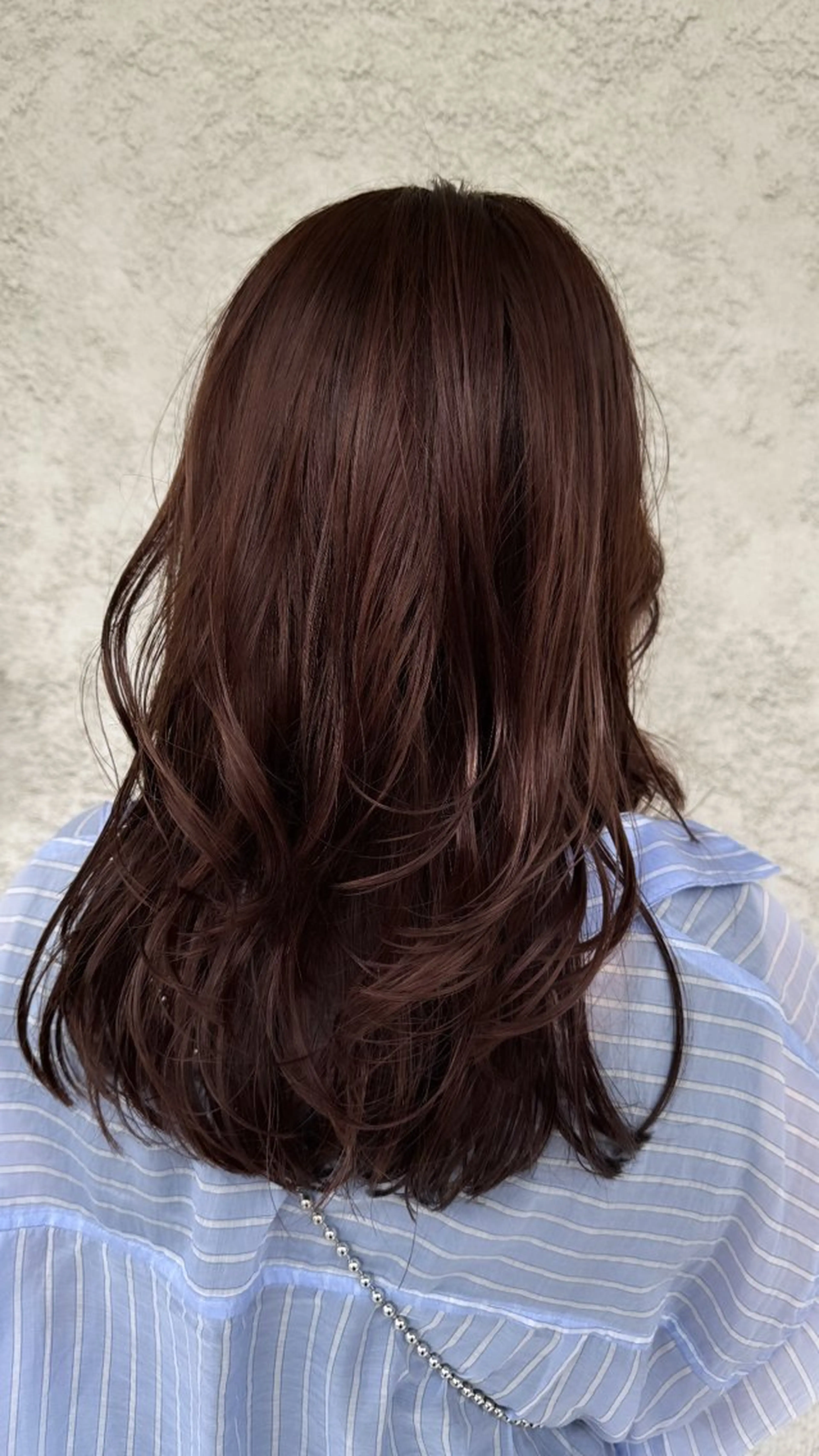 セミロング カラー カット ヘアカラー 椎葉 祐也のヘアスタイル