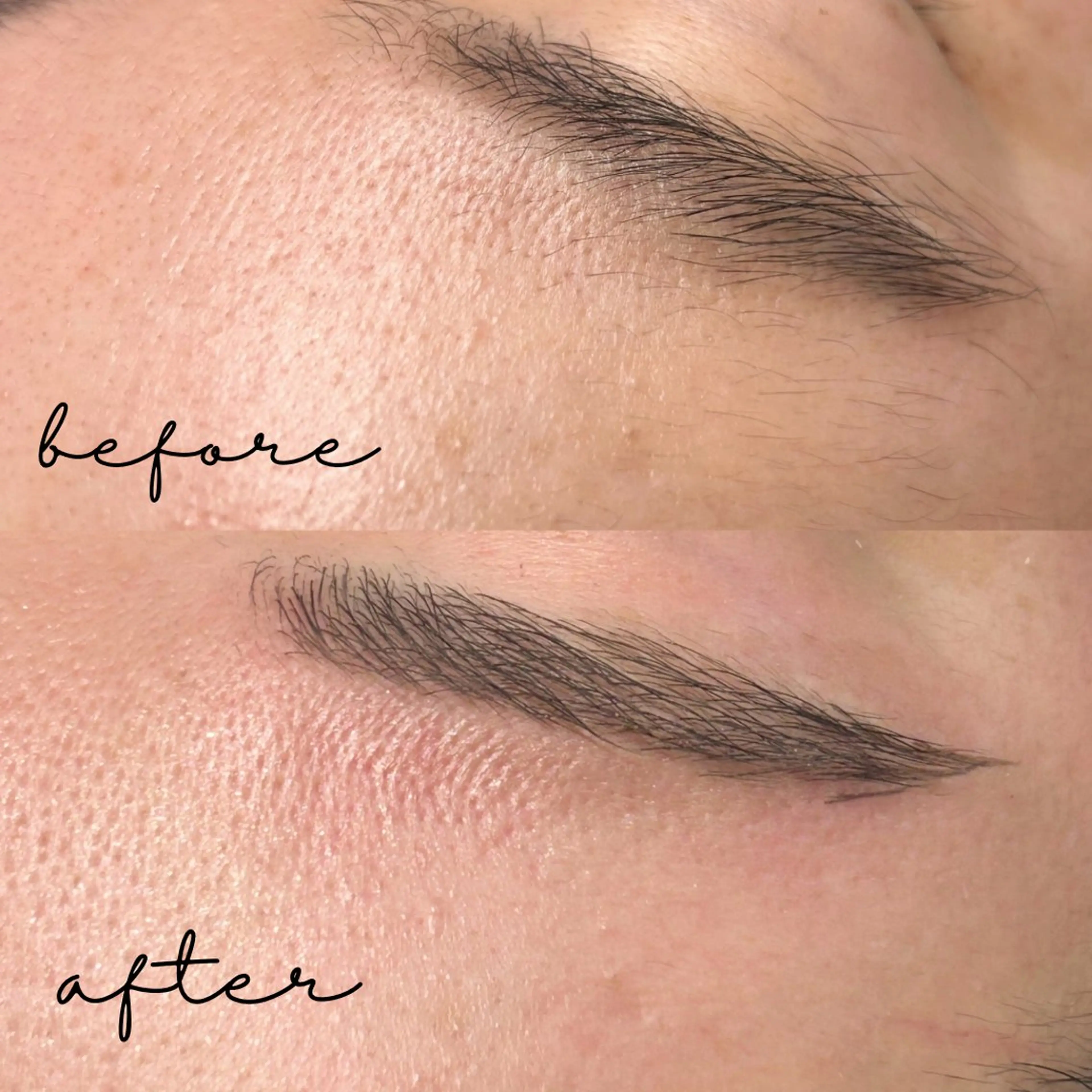 メンズ アイブロウ ハリウッドブロウリフト 眉毛ワックス脱毛 ワックス脱毛 その他(アイブロウ) 眉毛&フェイス WAX専門ハルヒラリの眉毛・アイブロウイメージ