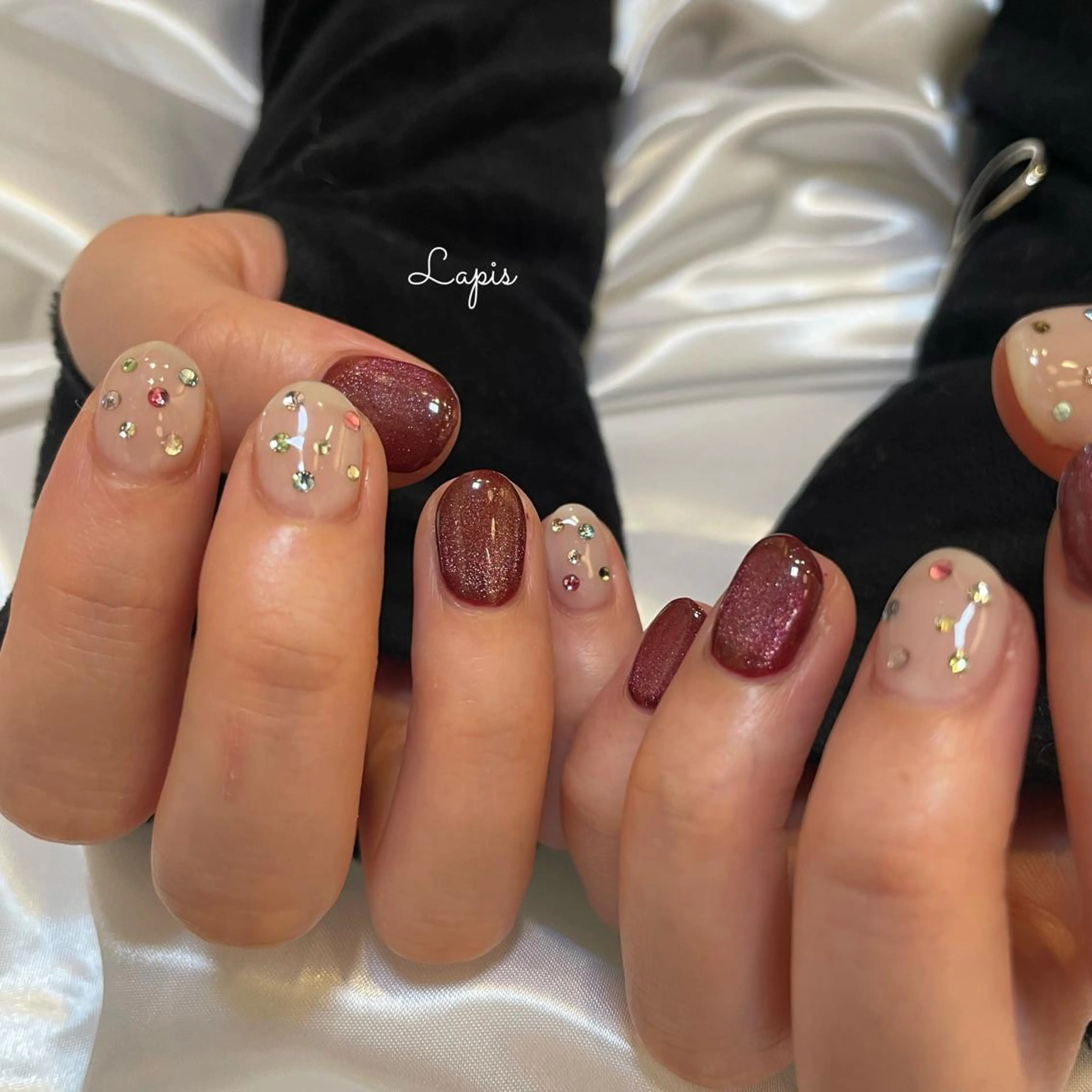 ネイル ハンドネイル Lapis *のネイルデザイン