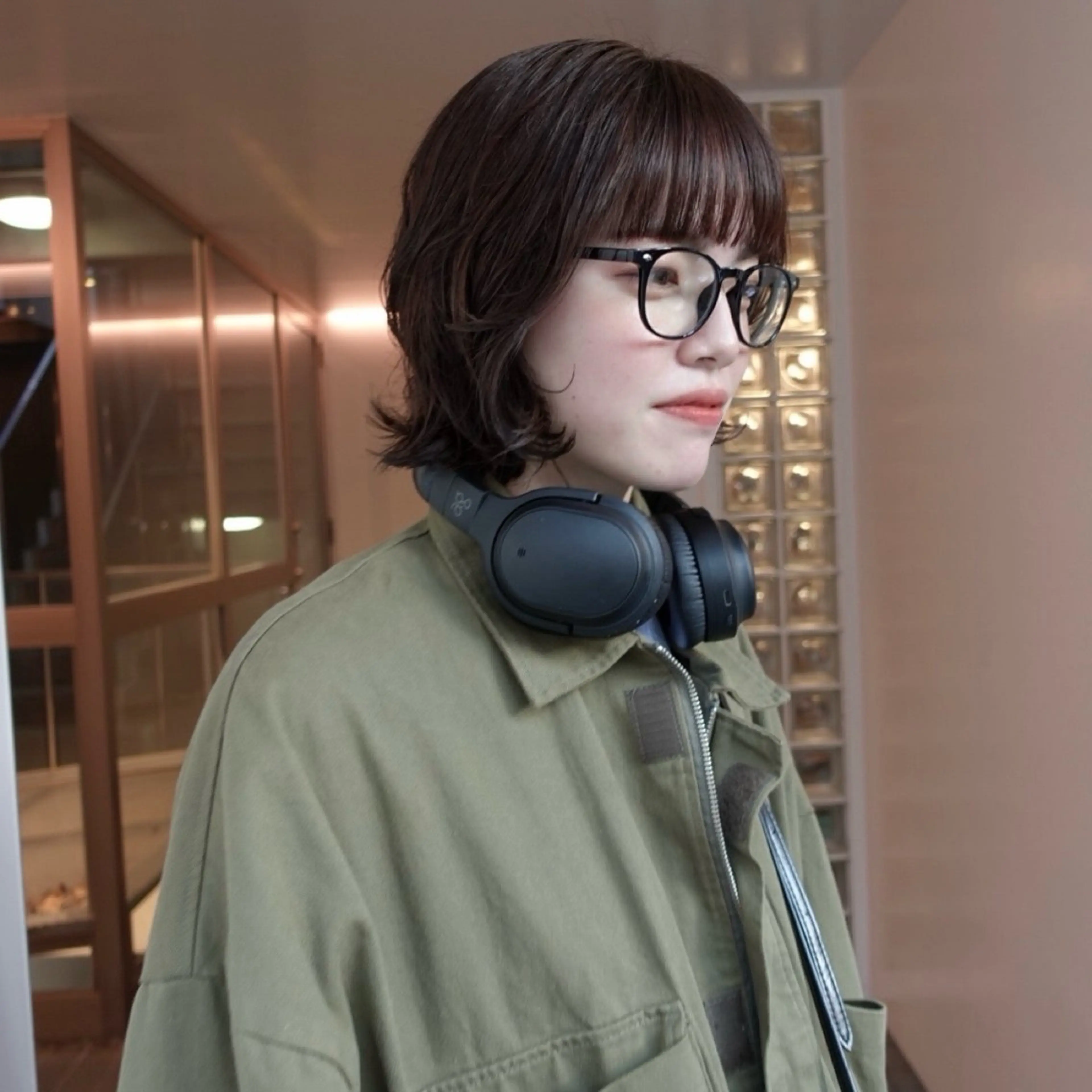 ショート パーマ ヘアアレンジ ボブ カット ヘアカラー 🌐サトウ リョウ🌐のヘアスタイル