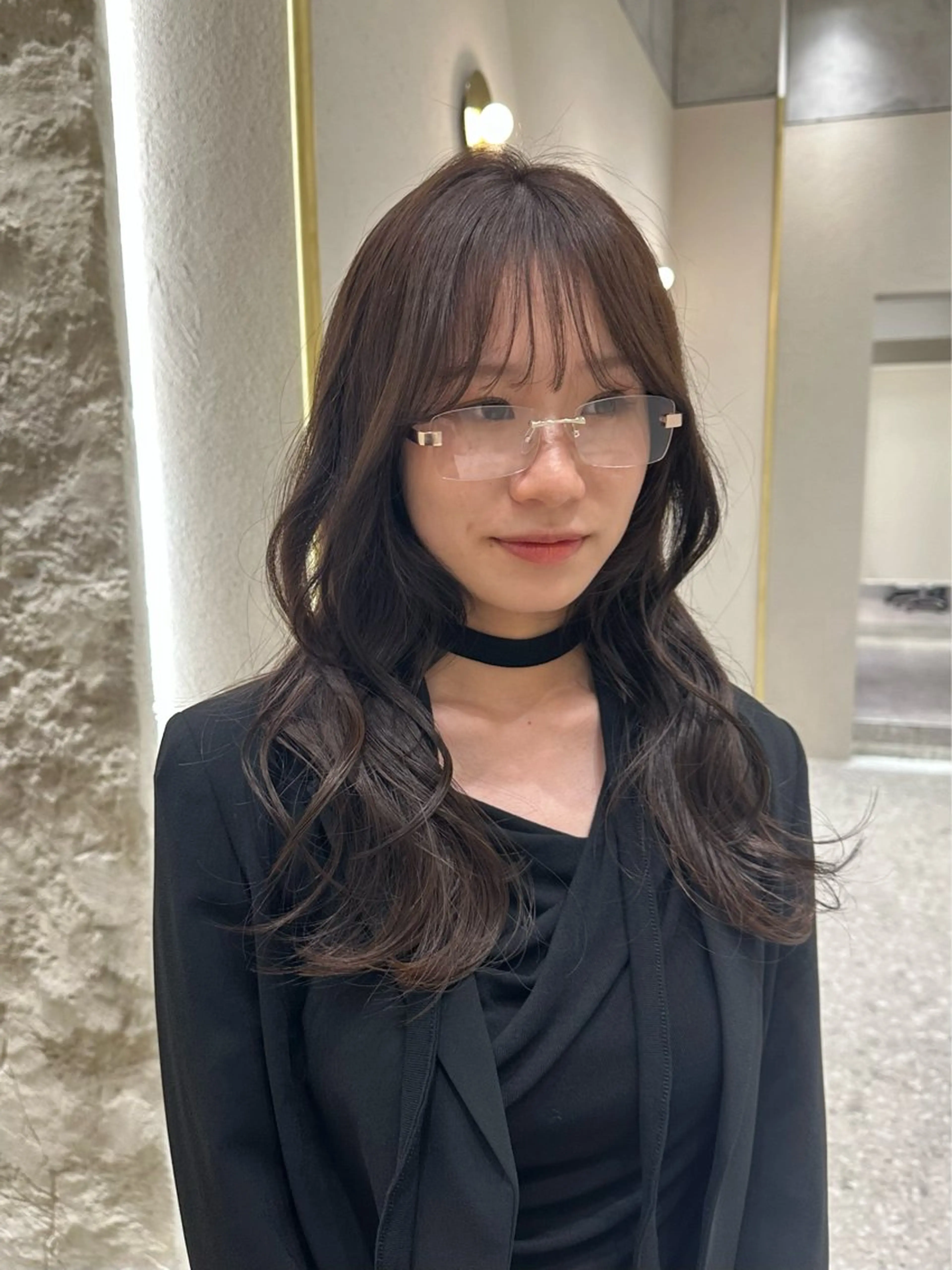 ロング カラー カット ヘアカラー 銀座/ヘアセット/ 島村美帆のヘアスタイル