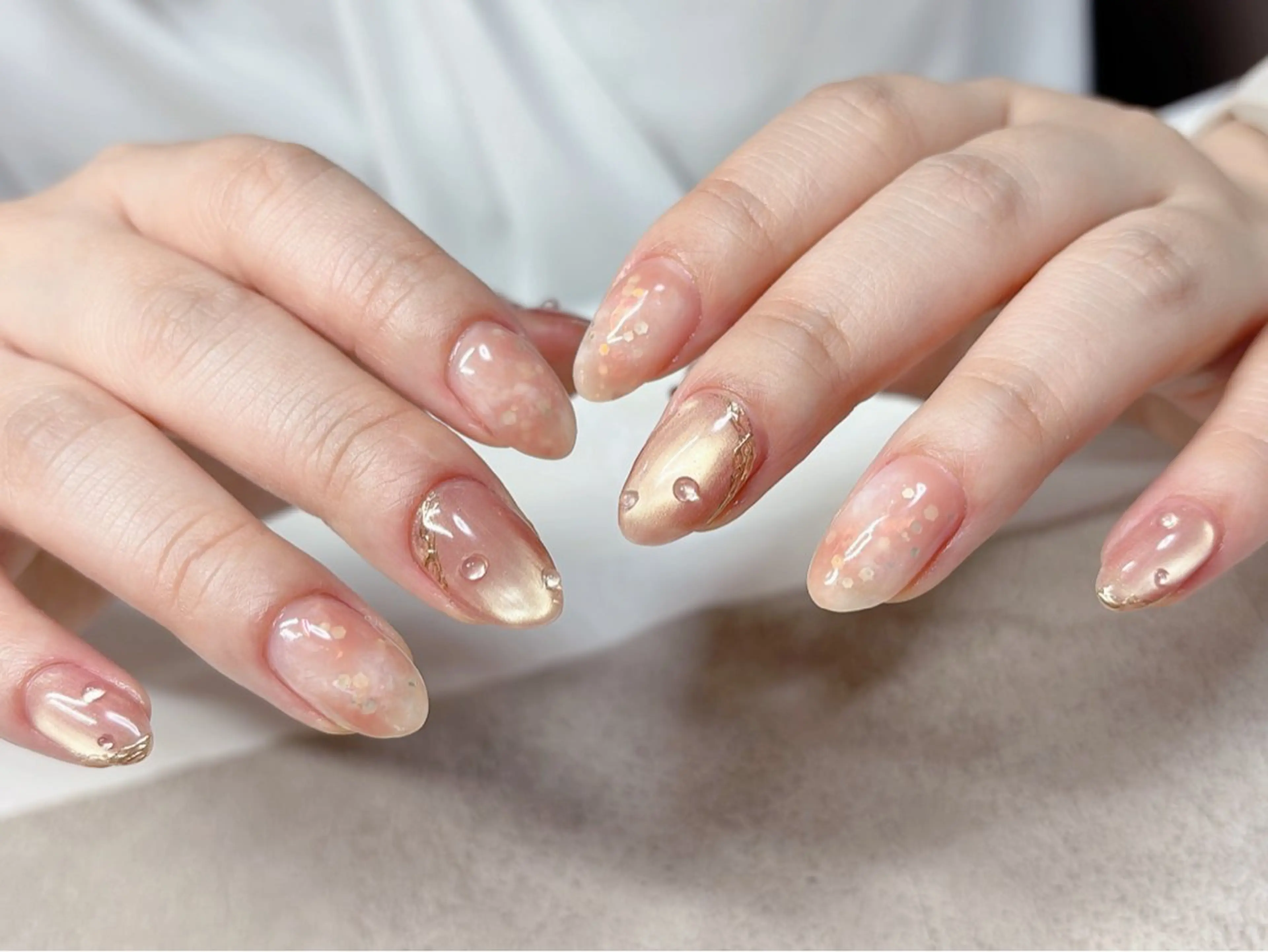 ネイル ハンドネイル Nail •Head スパFortunaのネイルデザイン