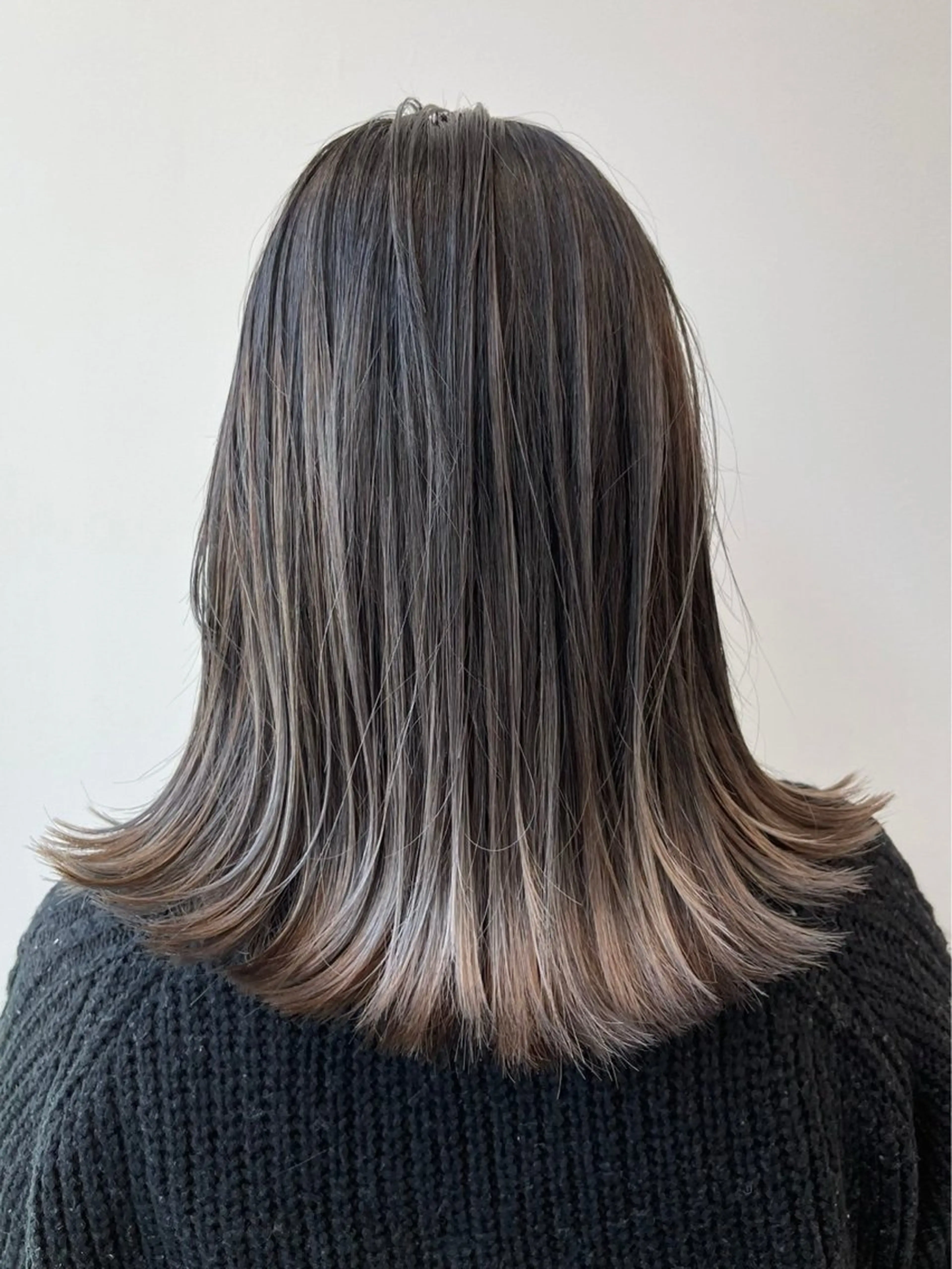 セミロング ヘアカラー トリートメント ✨韓国風カット/艶髪 カラー✨yumeのヘアスタイル