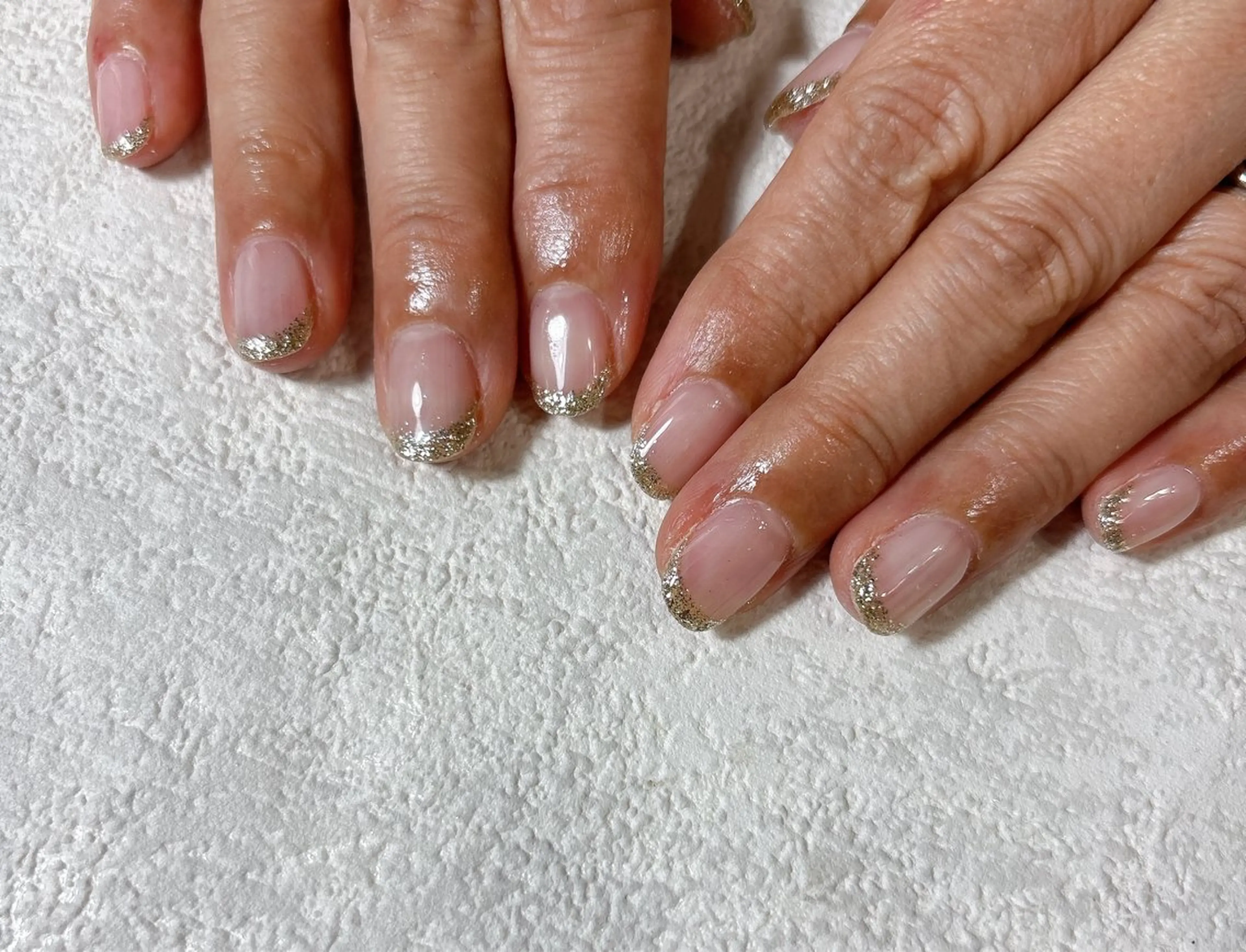 ネイル オーロラネイル フットネイル フレンチネイル ジェルネイル マグネットネイル kikinail 溝の口のネイルデザイン