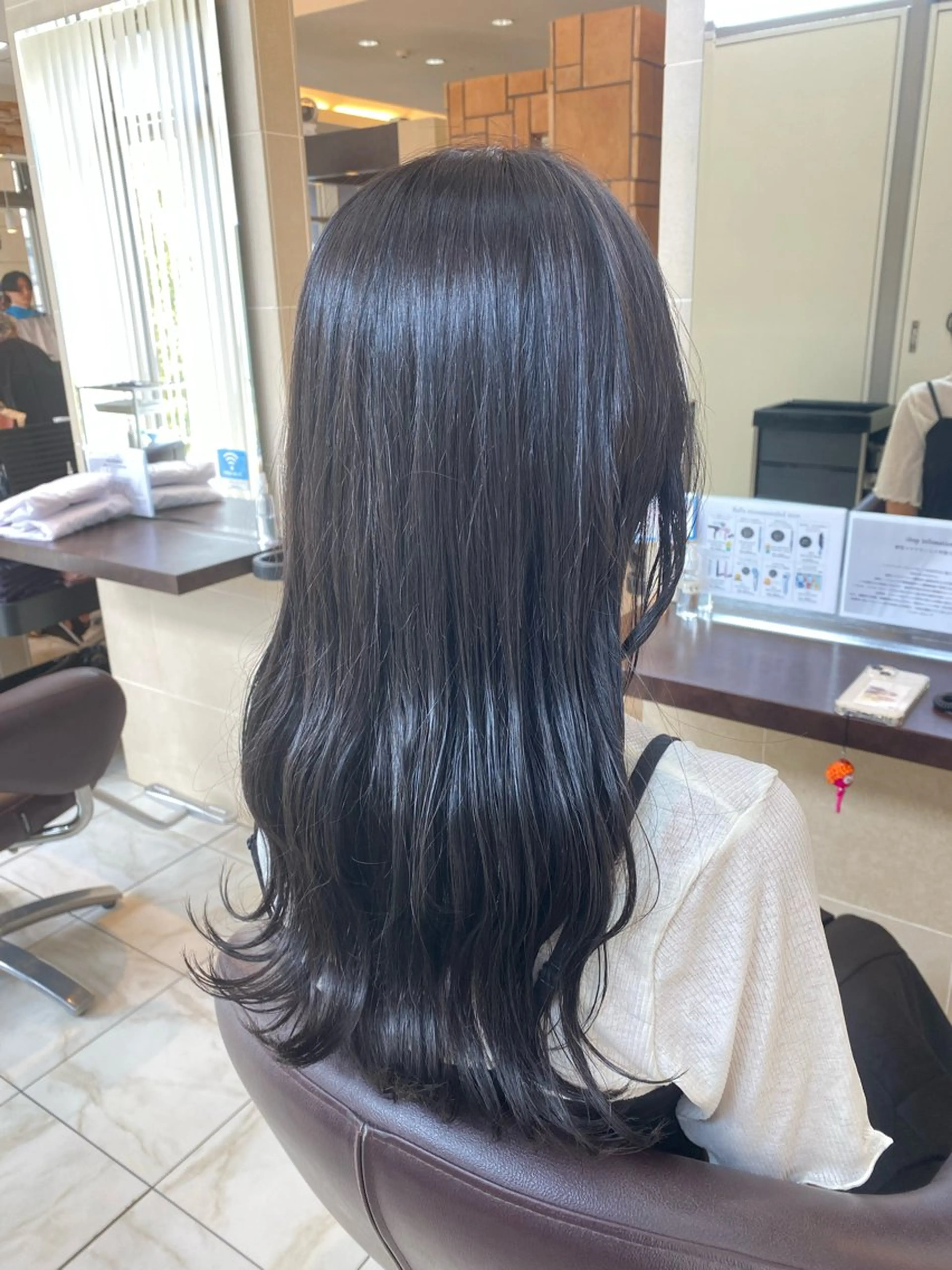 ロング ⭐️透明感カラー/ パーマ⭐️宮野翔のヘアスタイル