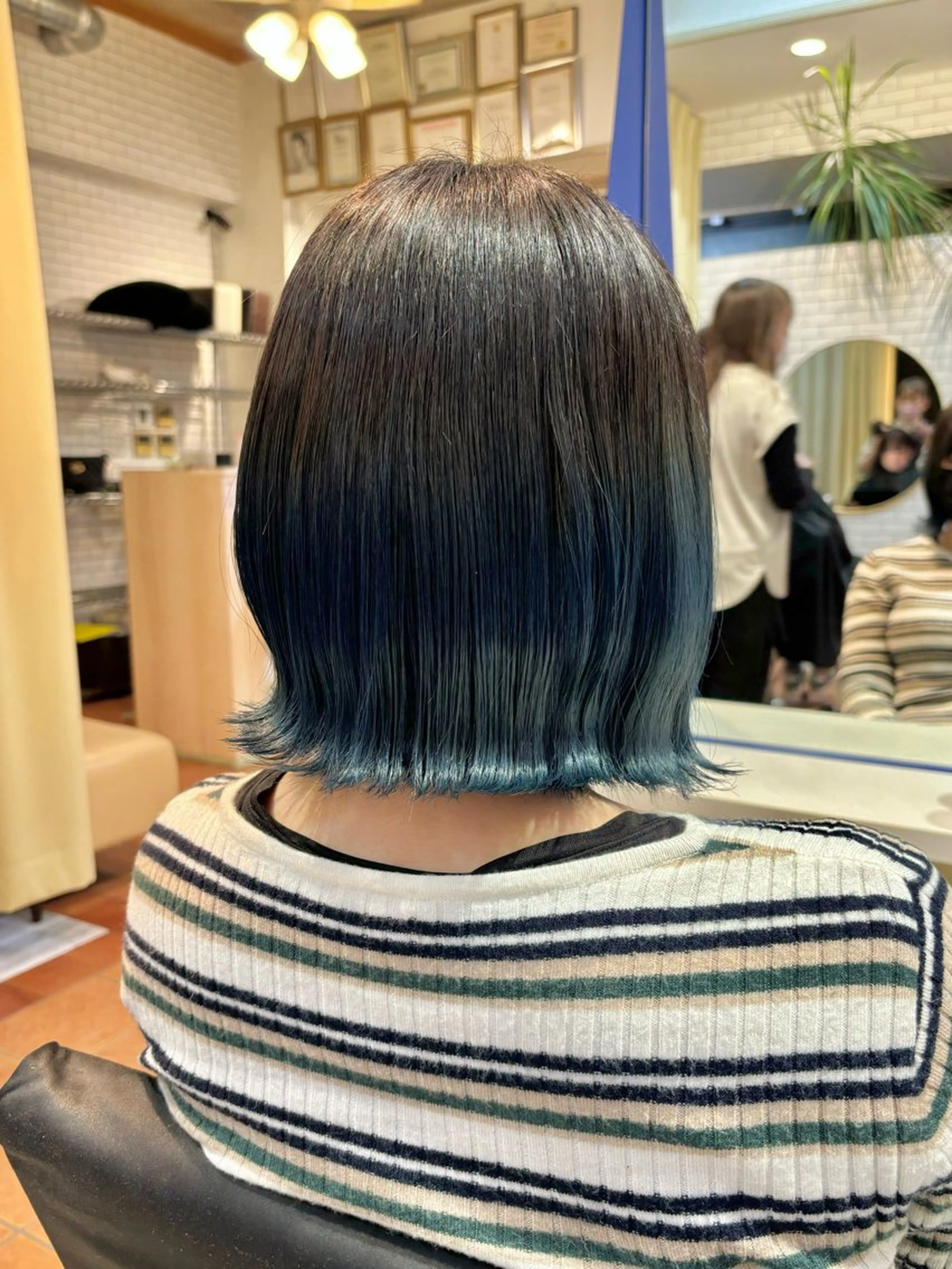 ミディアム ヘアカラー トリートメント 庄司 桜のヘアスタイル