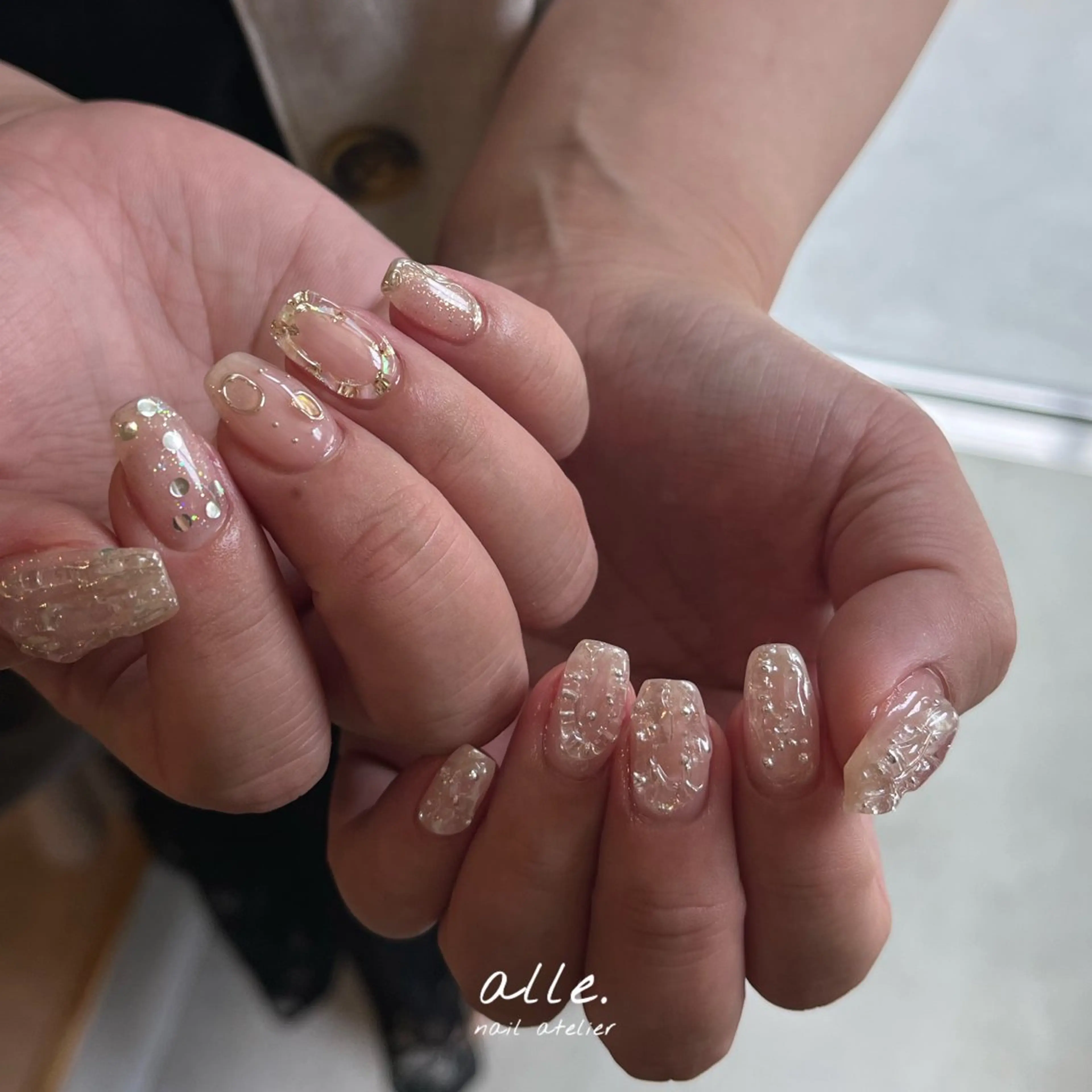 ネイル ハンドネイル atelier alle.のネイルデザイン