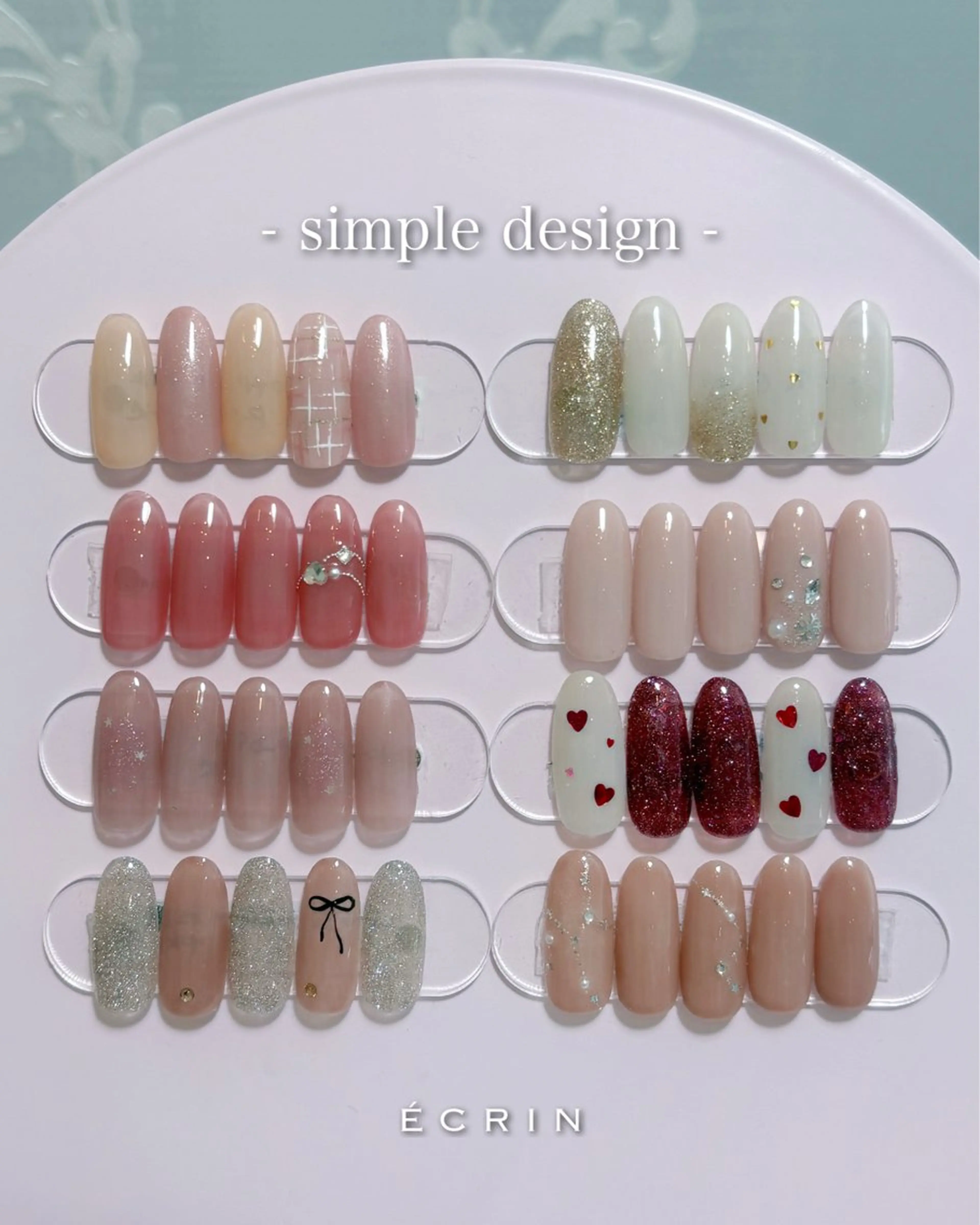 ネイル ハンドネイル ÉCRIN 💅長堀橋のネイルデザイン