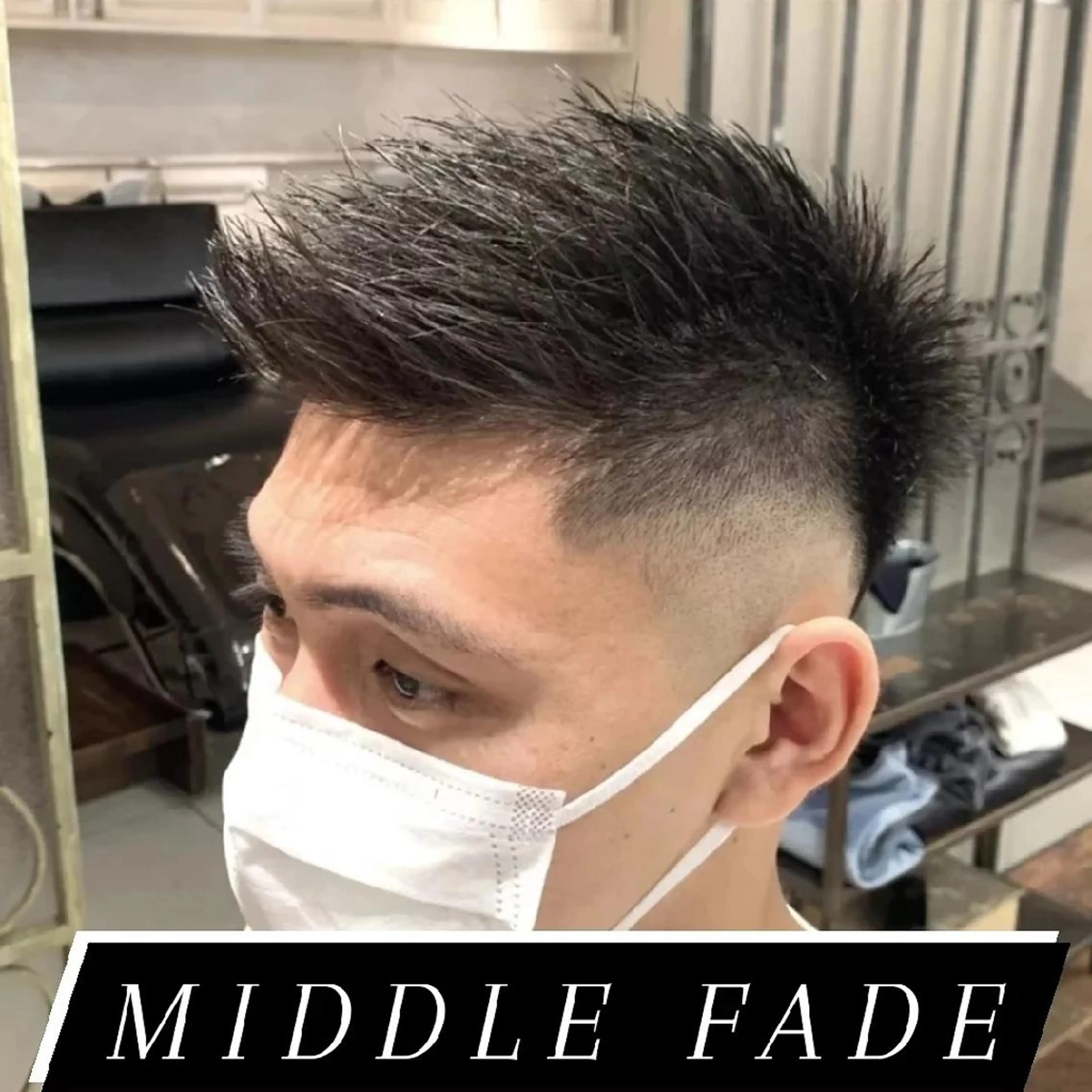 ショート メンズ カット Hair make ONE  008所属・メンズ/フェード/ バーバー/盛山大地のヘアスタイル