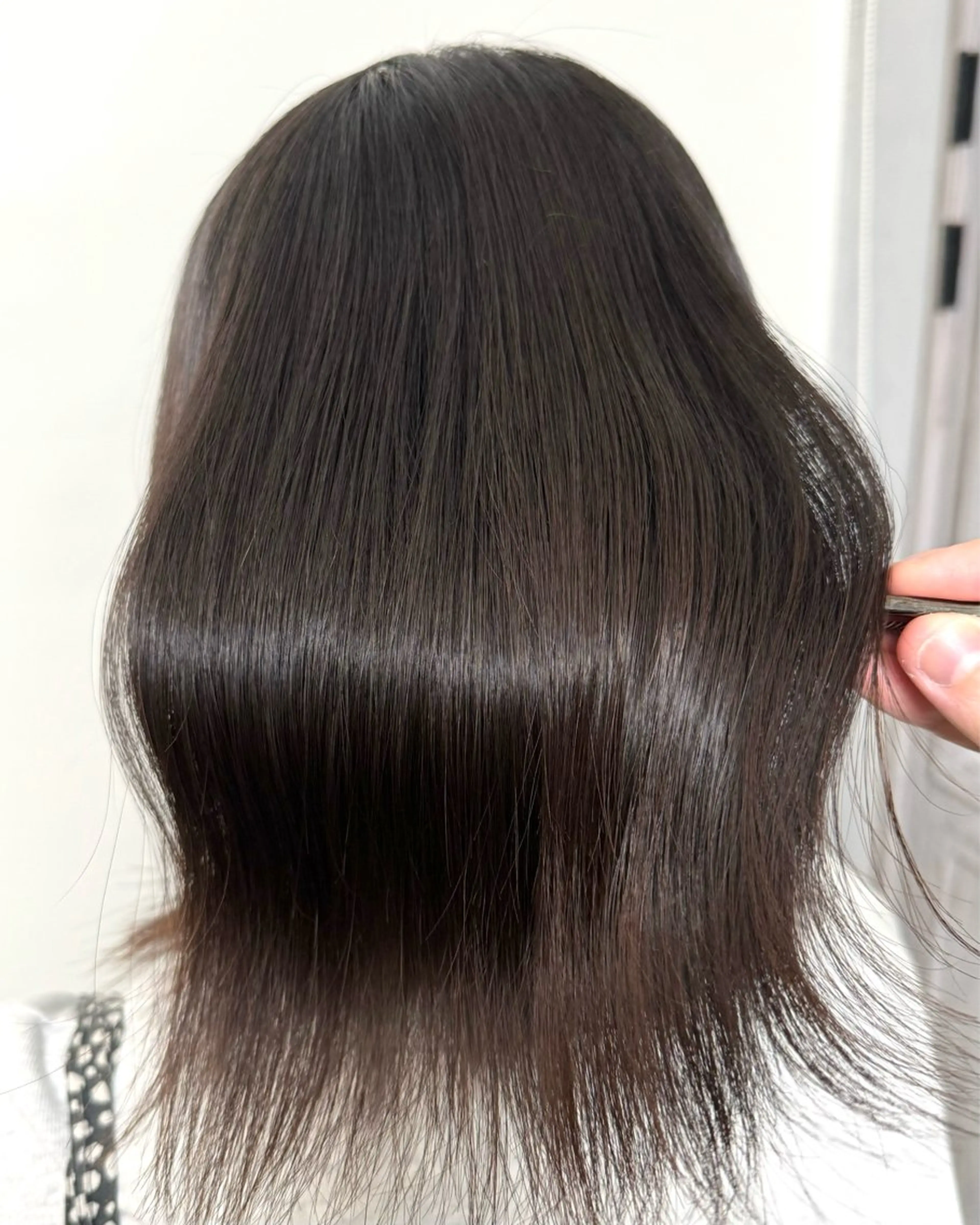 ミディアム ショートボブ ボブ ハイライト 髪質改善 縮毛矯正 カット 縮毛矯正 トリートメント 🔆髪質改善 透明感 カラー🔆佐々木貴仁のヘアスタイル