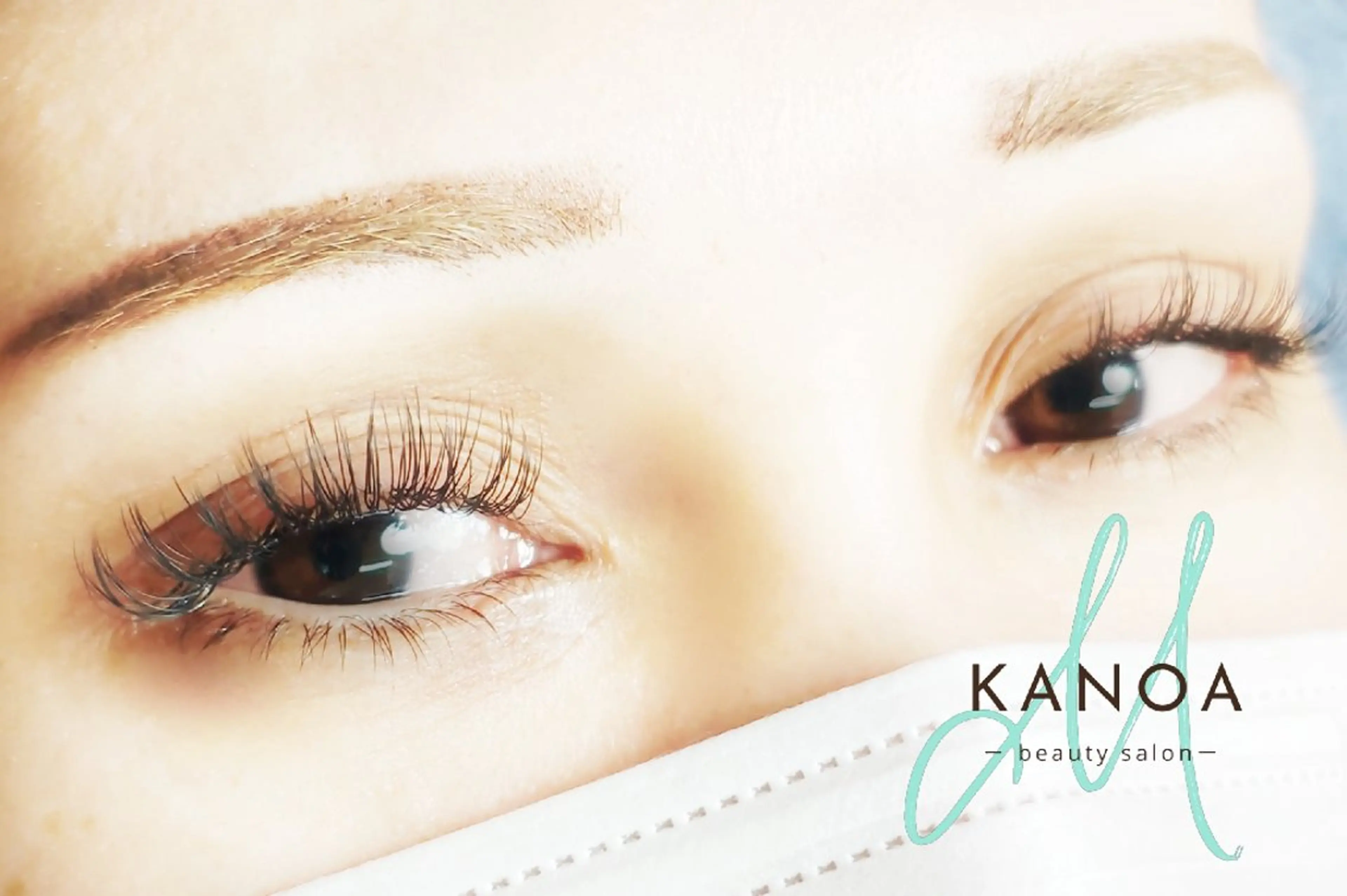 マツエク・マツパ フラットラッシュ KANOA:) miyuのマツエク・マツパデザイン