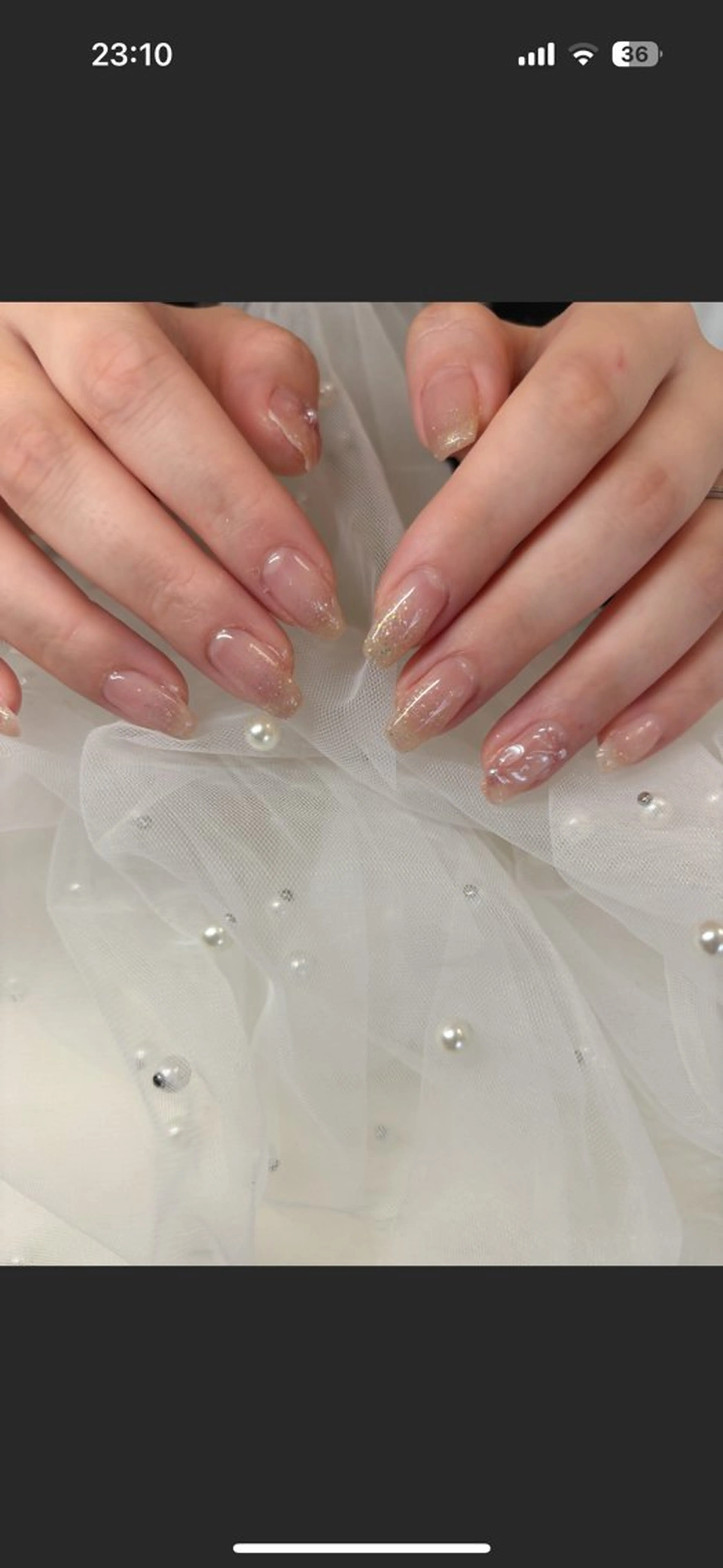 ネイル 黒瀬 奈津季のネイルデザイン