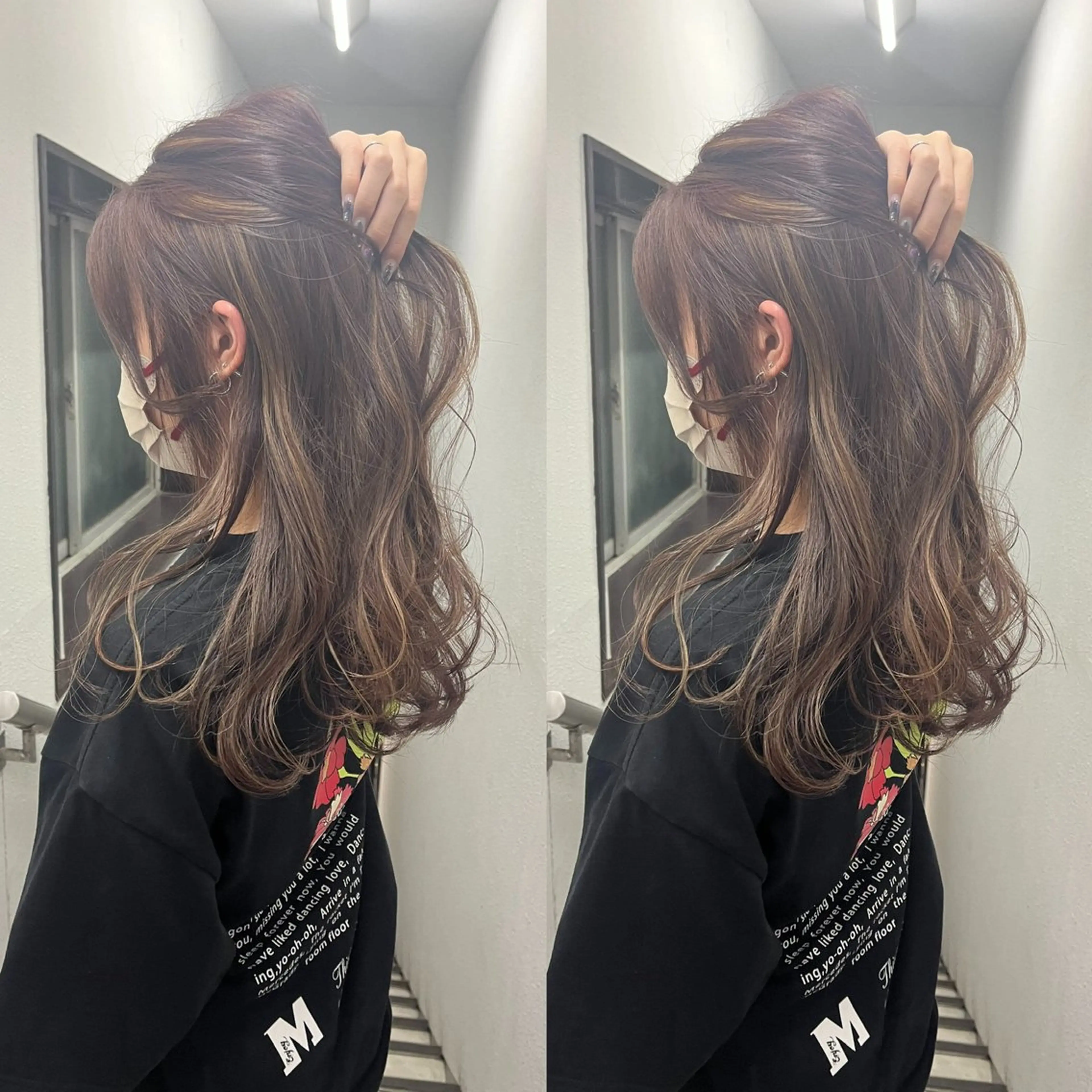 ロング 💗レイヤーショート ボブ艶髪/竜也💗のヘアスタイル