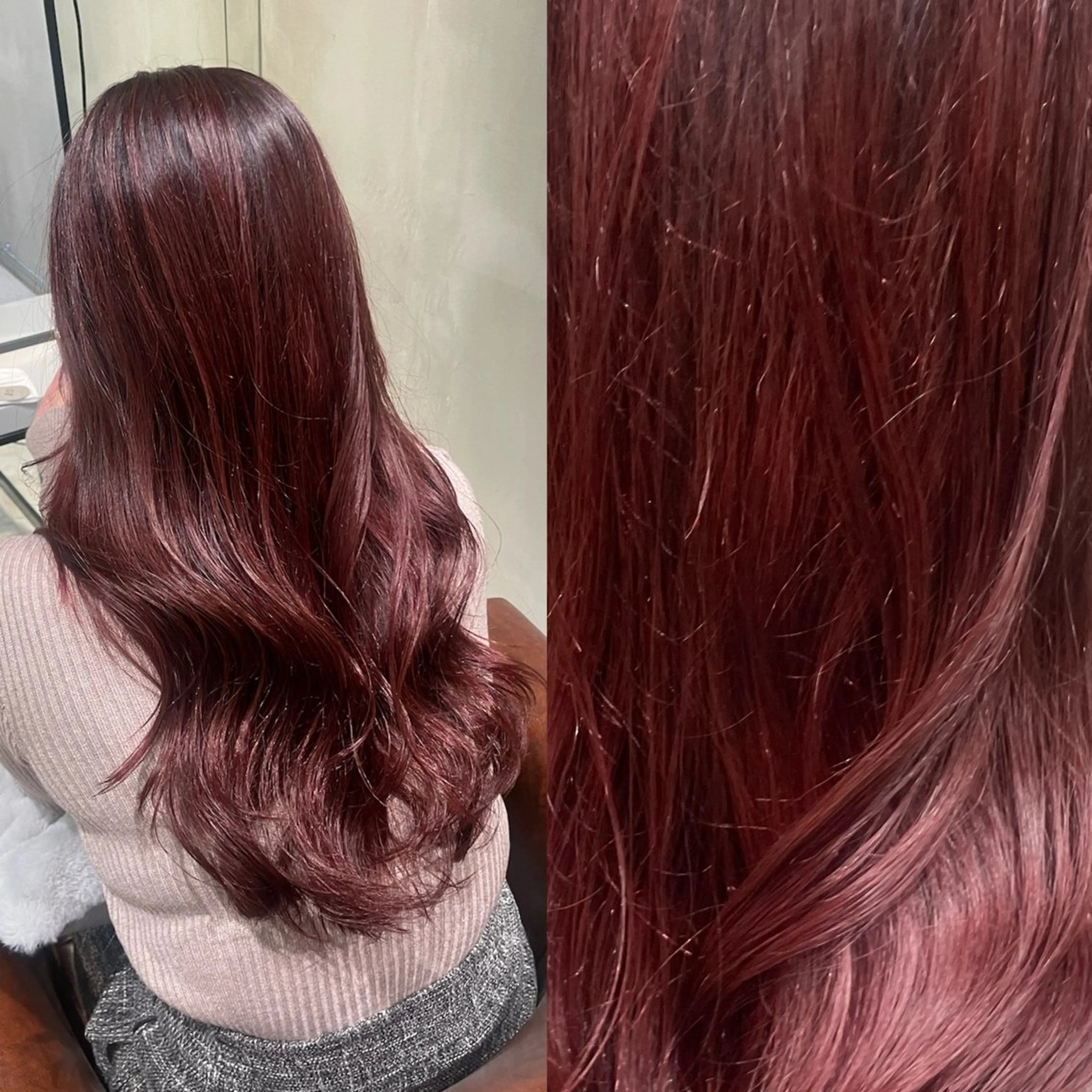 ロング カラー ヘアカラー トリートメント 三浦 愛哉のヘアスタイル