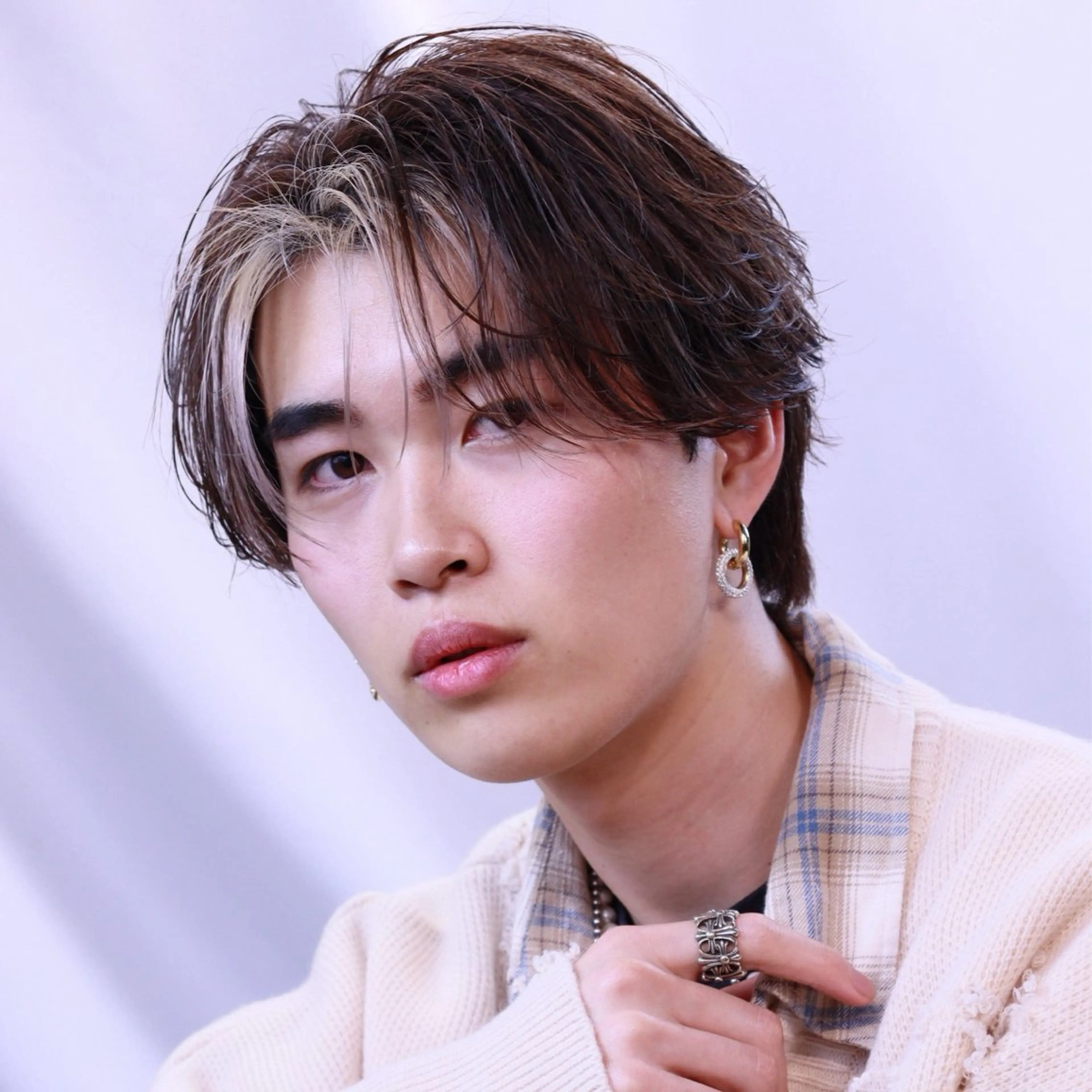 カラー メンズ ヘアカラー 💙垢抜け/モテヘア KEISHO🩶のヘアスタイル