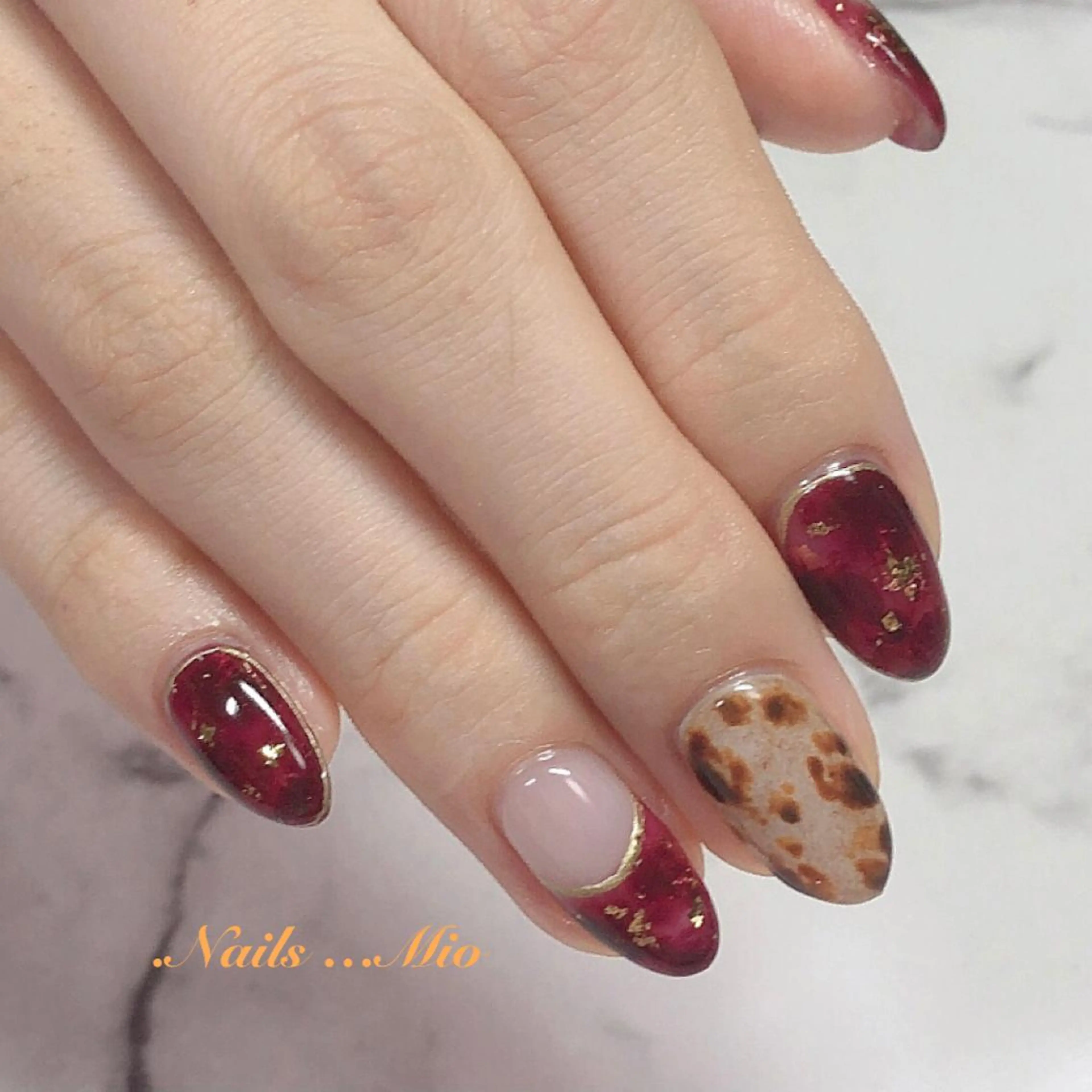ネイル .Nails Mio 赤羽西ネイルサロンのネイルデザイン