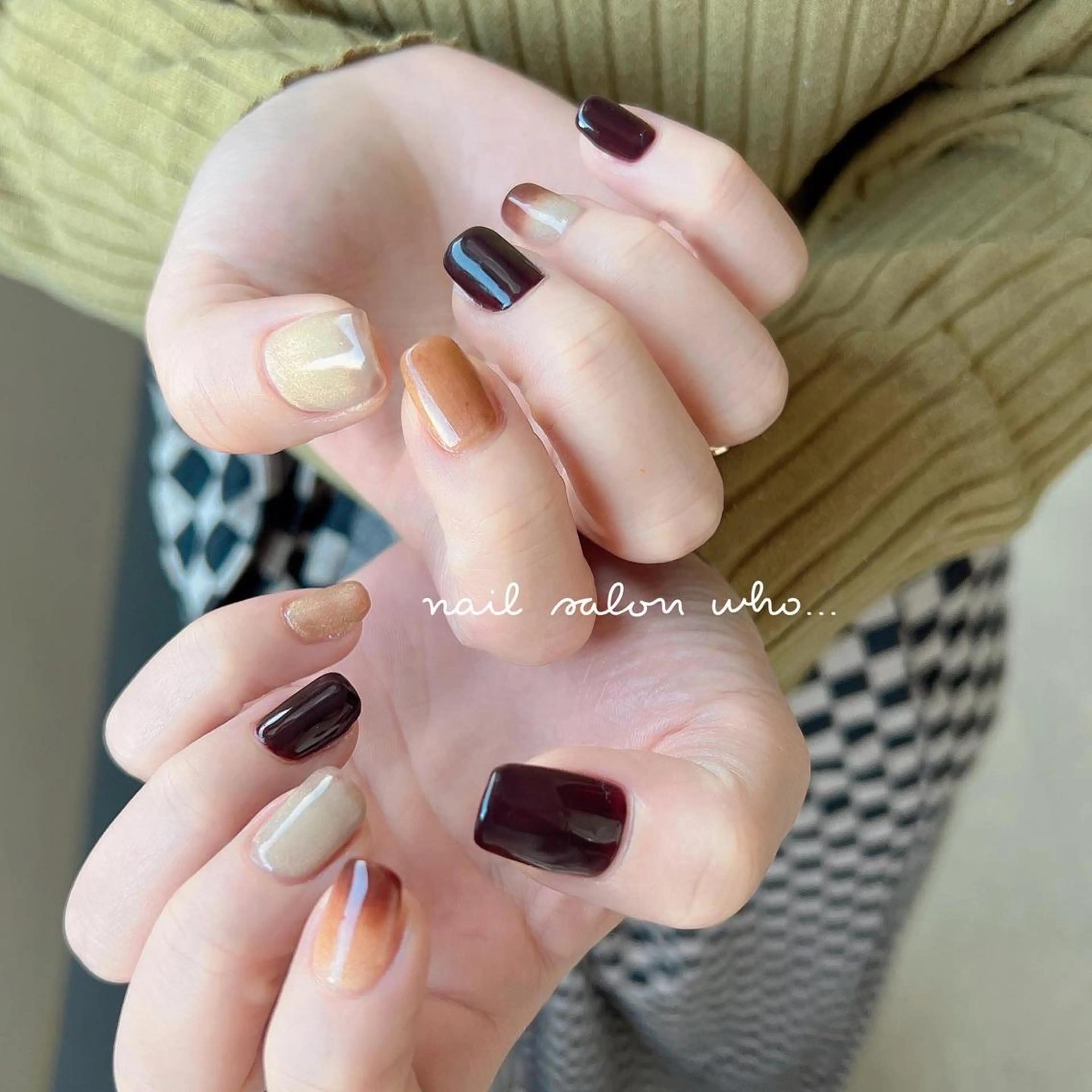ネイル ハンドネイル NailSalon who...所属・n. fumikoのネイルデザイン