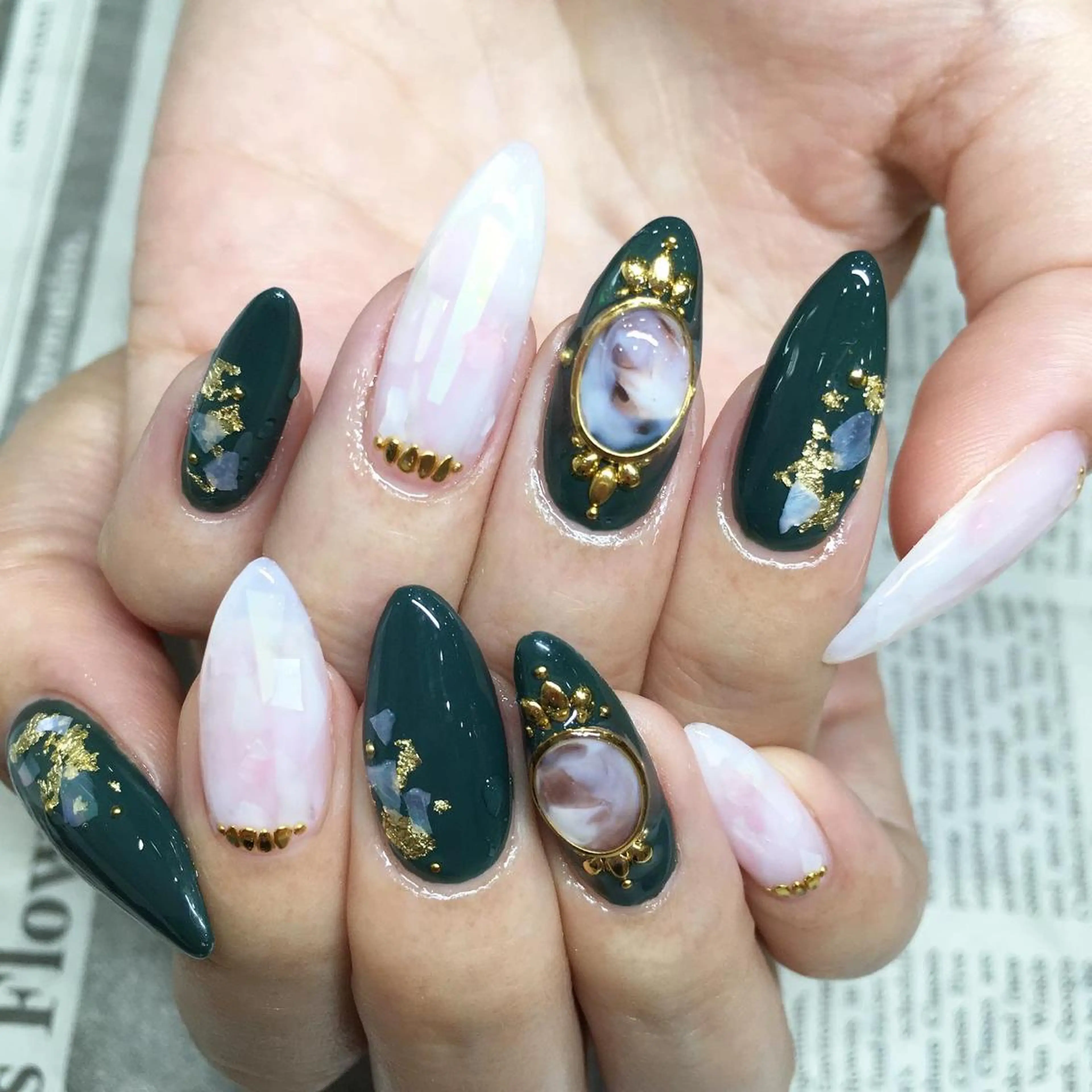 ネイル among アマン所属・lecoa_ kana／amongのネイルデザイン