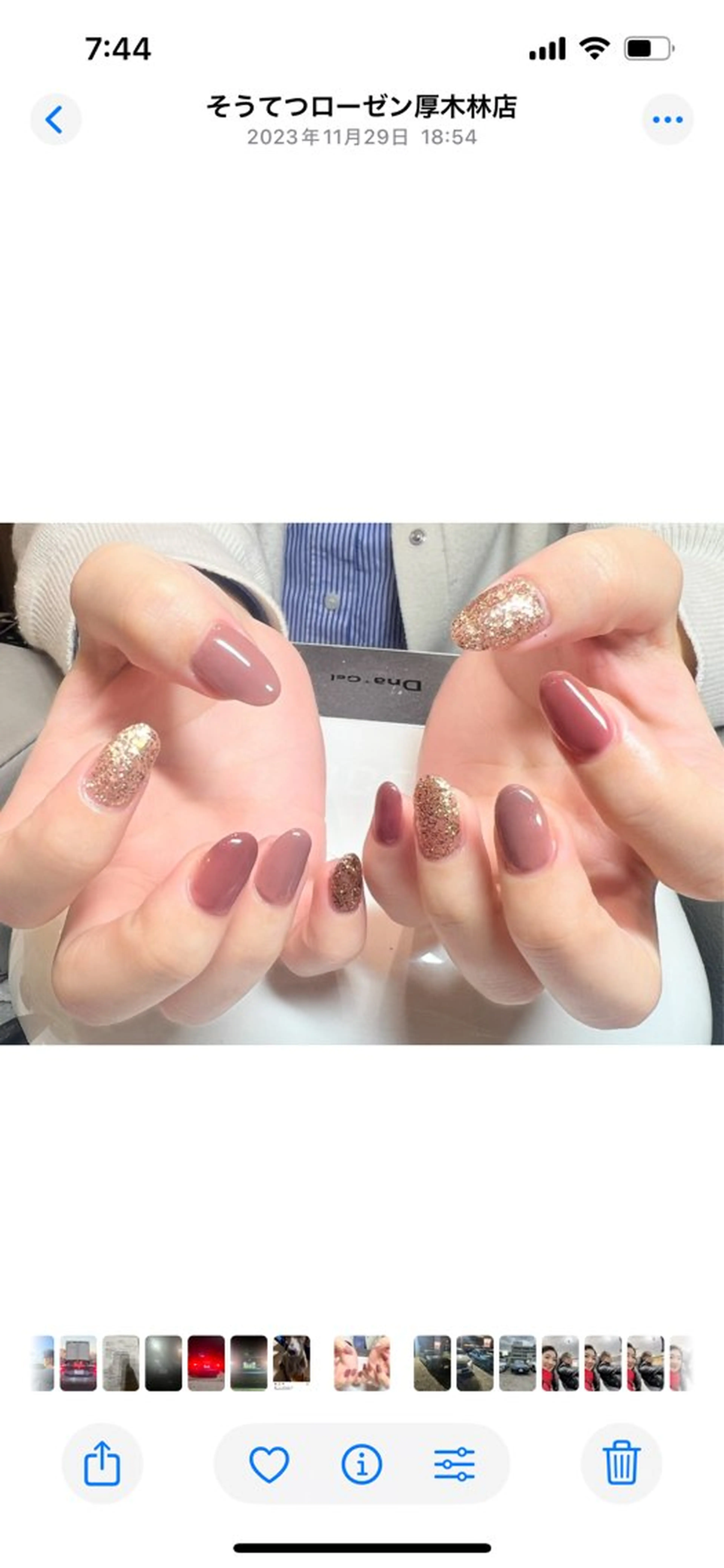 ネイル nail salon　DIO所属・DOI NOZOMIのネイルデザイン