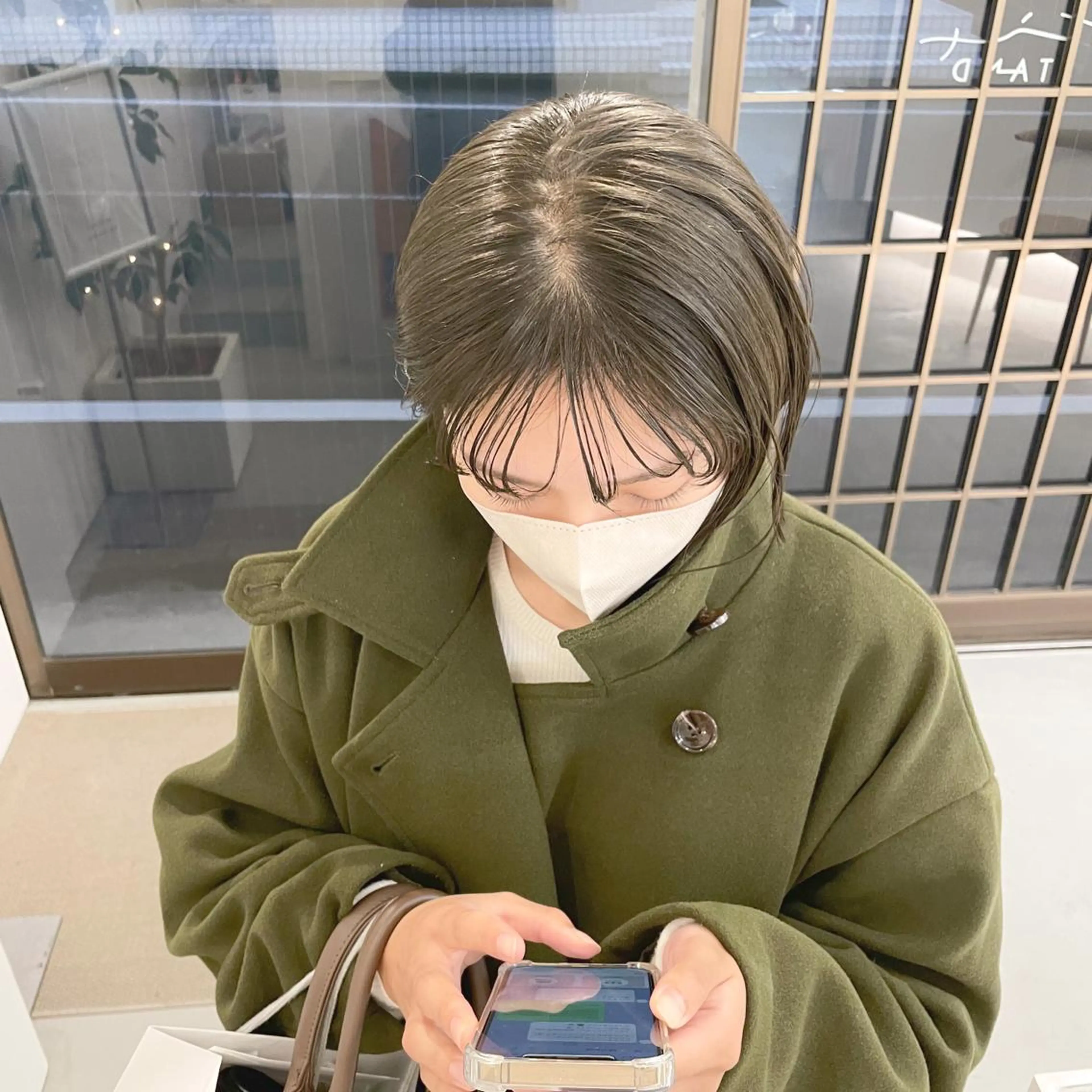 🌈透明感🌈似合わせボブ・セミロング+ワンカラー+トリートメントの写真