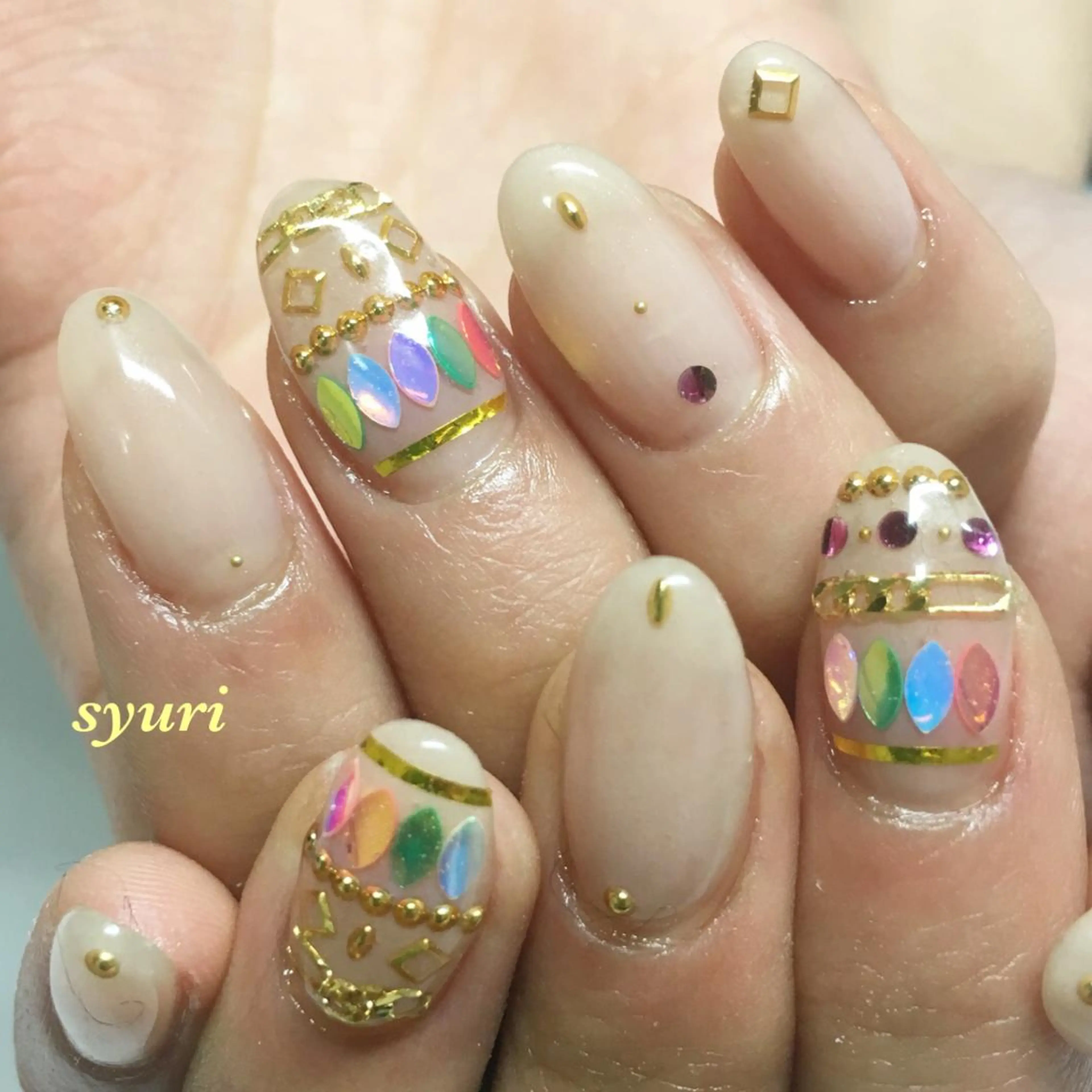 ネイル ハンドネイル syuri nailのネイルデザイン